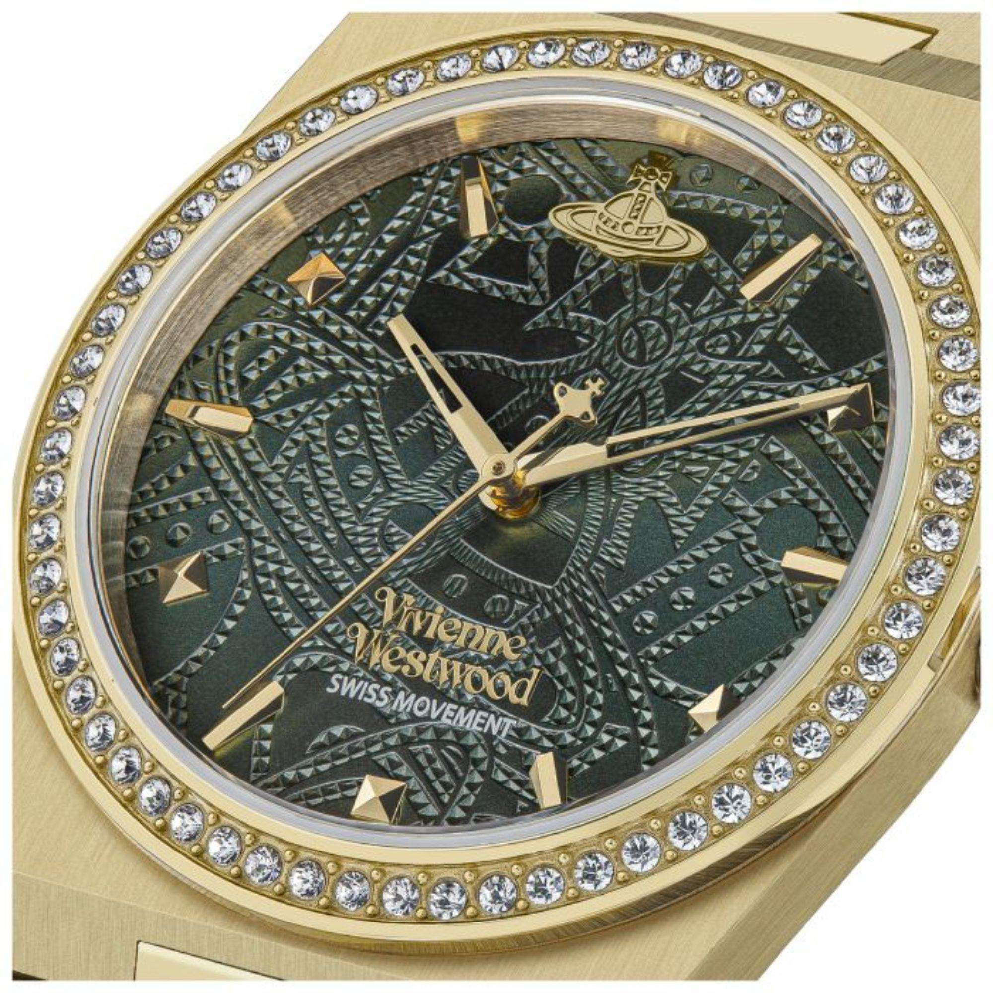 Vivienne Westwood Charterhouse Black Dial Bracelet Watch