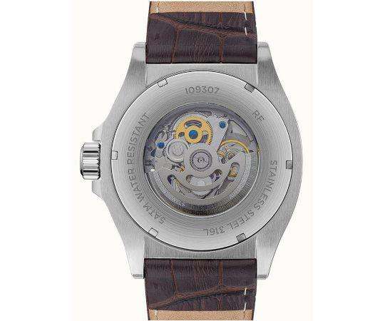 Ingersoll 1892 The Orville Automatic White Dial Dark Brown Leather Strap Men's Watch I09307