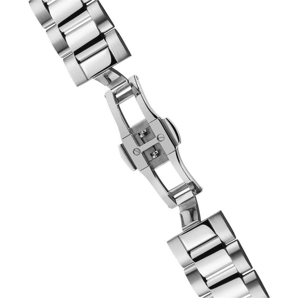 Ingersoll The Jazz 1892 Automatic Blue Dial Silver Steel Bracelet Men's Watch I07707