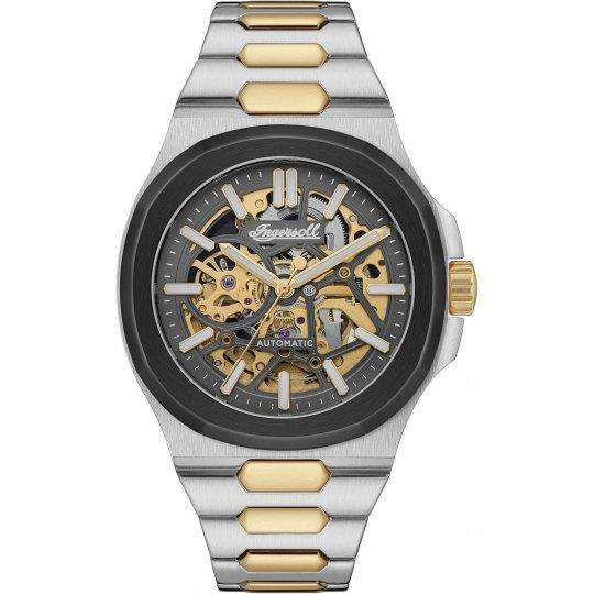 Ingersoll 1892 The Catalina Automatic  Grey Dial Two Tone Stainless Steel Bracelet Men's Watch I12504