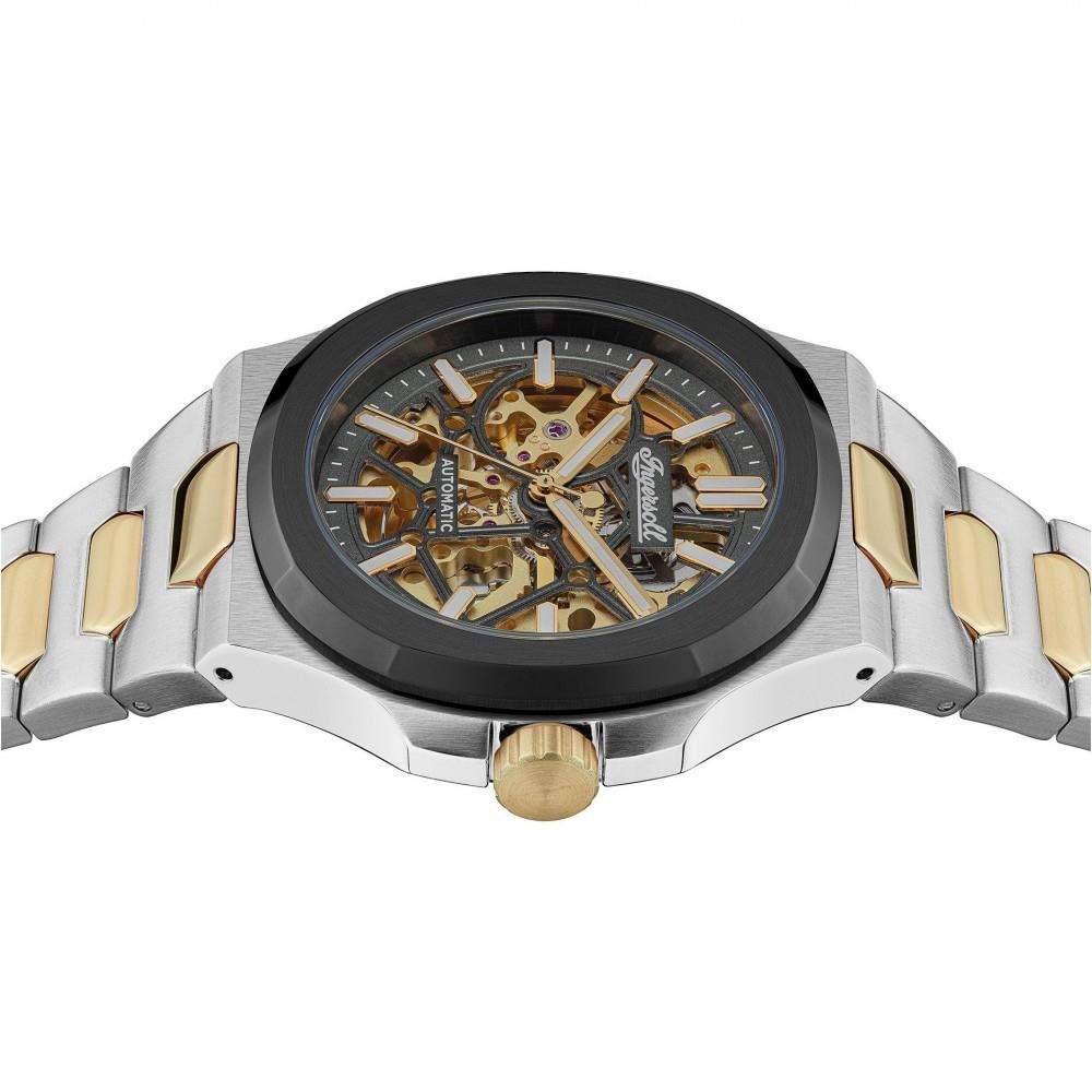 Ingersoll 1892 The Catalina Automatic  Grey Dial Two Tone Stainless Steel Bracelet Men's Watch I12504