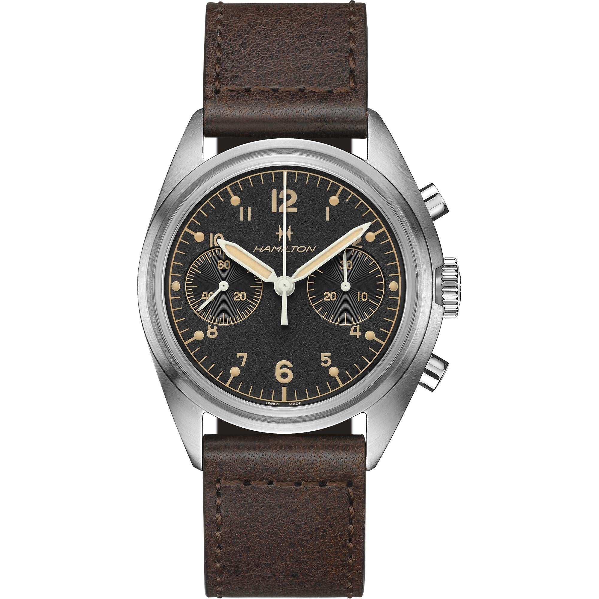 Hamilton Khaki Aviation Pioneer 43mm Black Dial Men's Watch H76409530