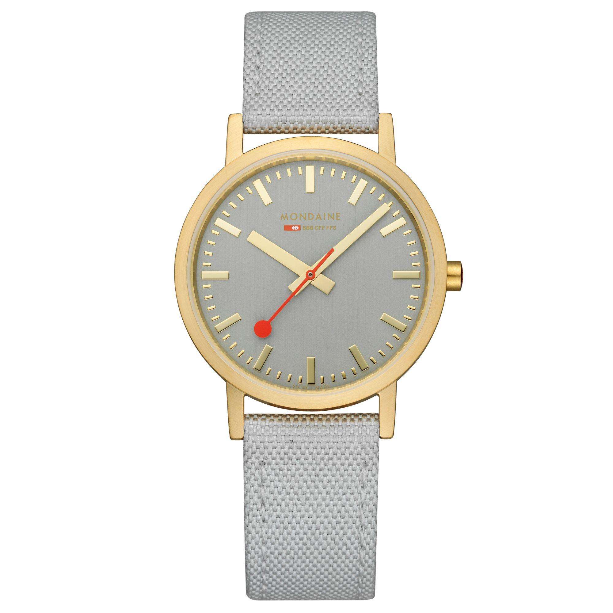 Mondaine Classic Good Gray Dial Unisex Watch A660.30314.80SBU