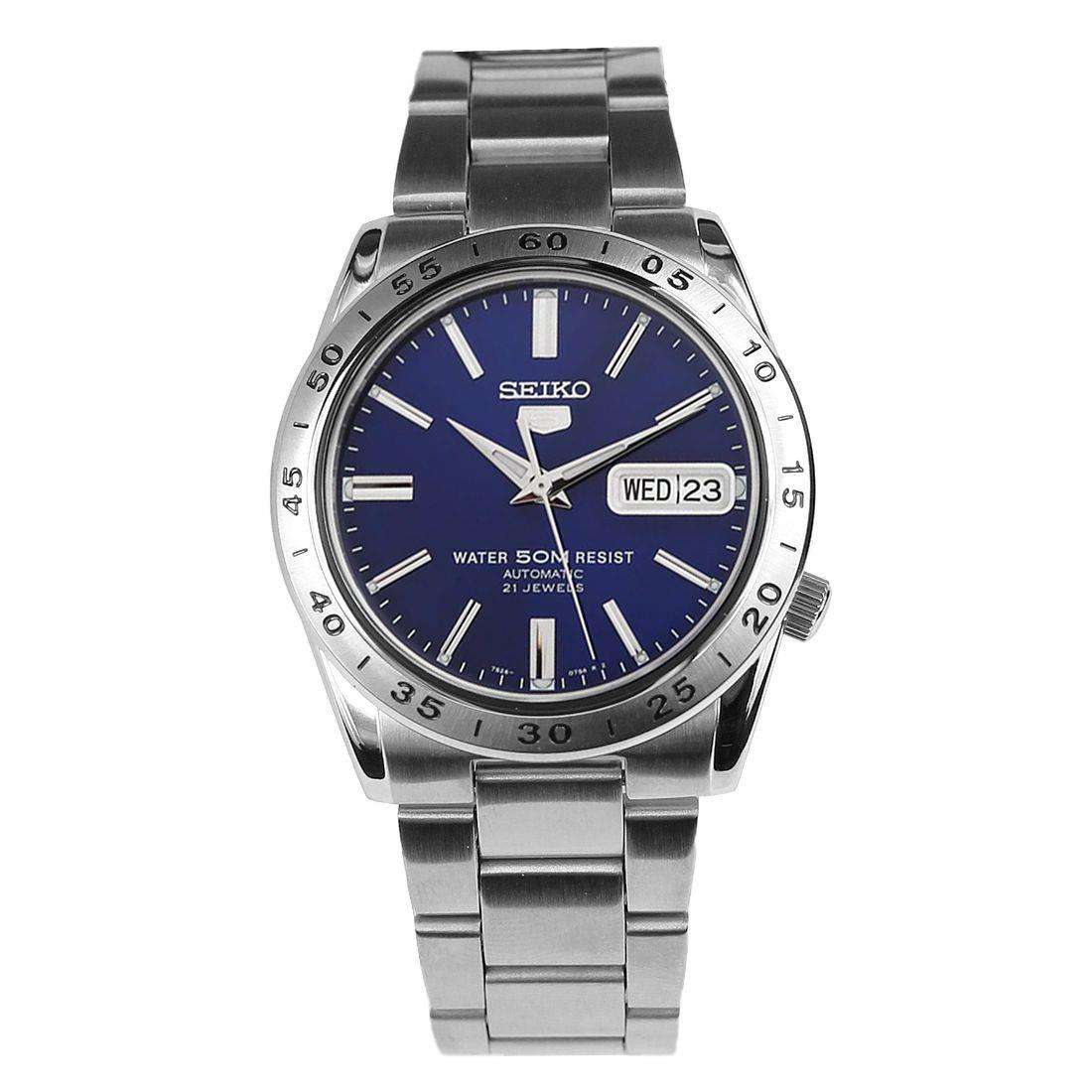 Seiko 5 Automatic Blue Dial Stainless Steel Men's Watch SNKD99K1