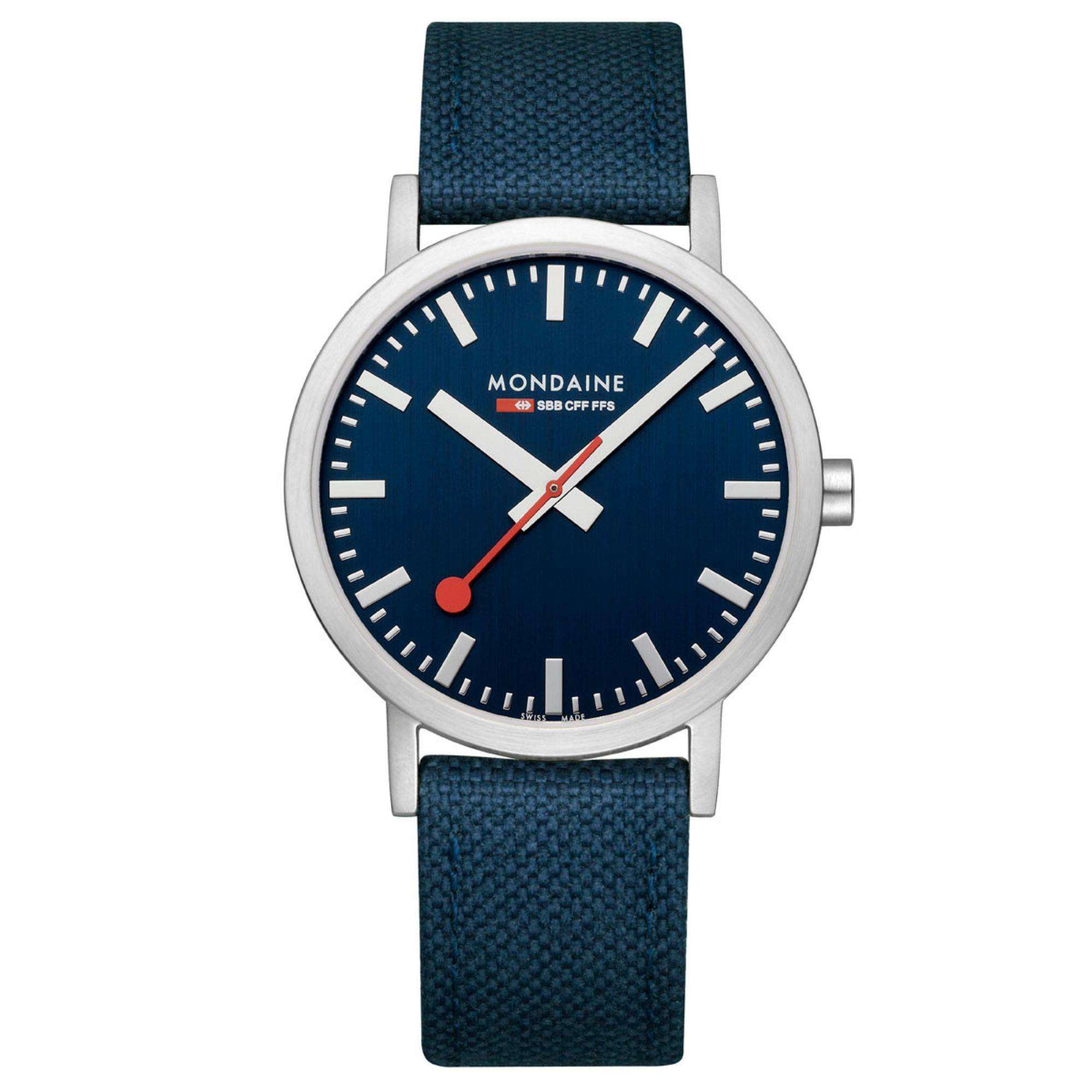 Mondaine Classic Deepest Blue Unisex Watch A660.30360.40SBD
