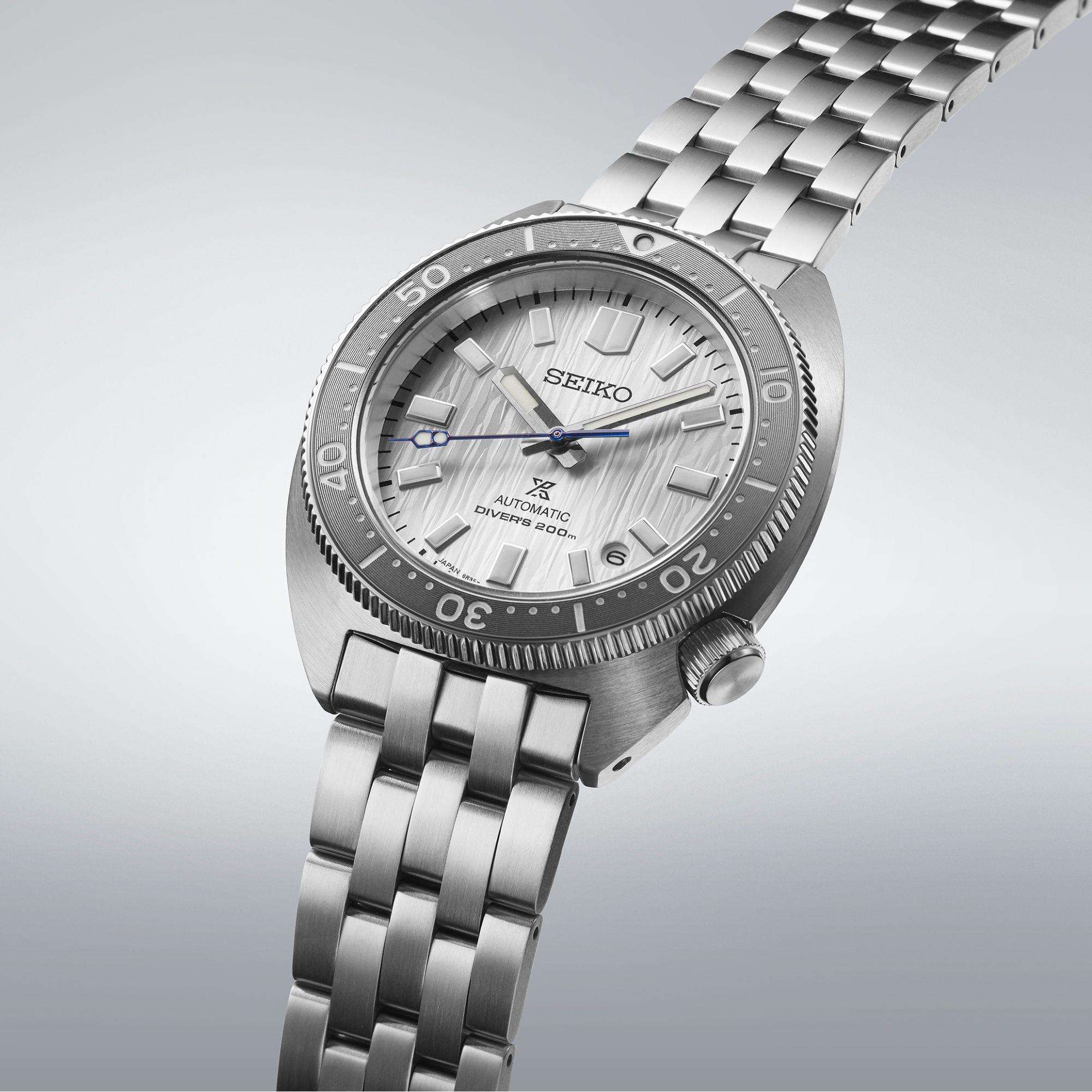 Seiko Prospex Limited Edition Glacier Save The Ocean 1968 Heritage Re-creation Men's Watch SPB333J1