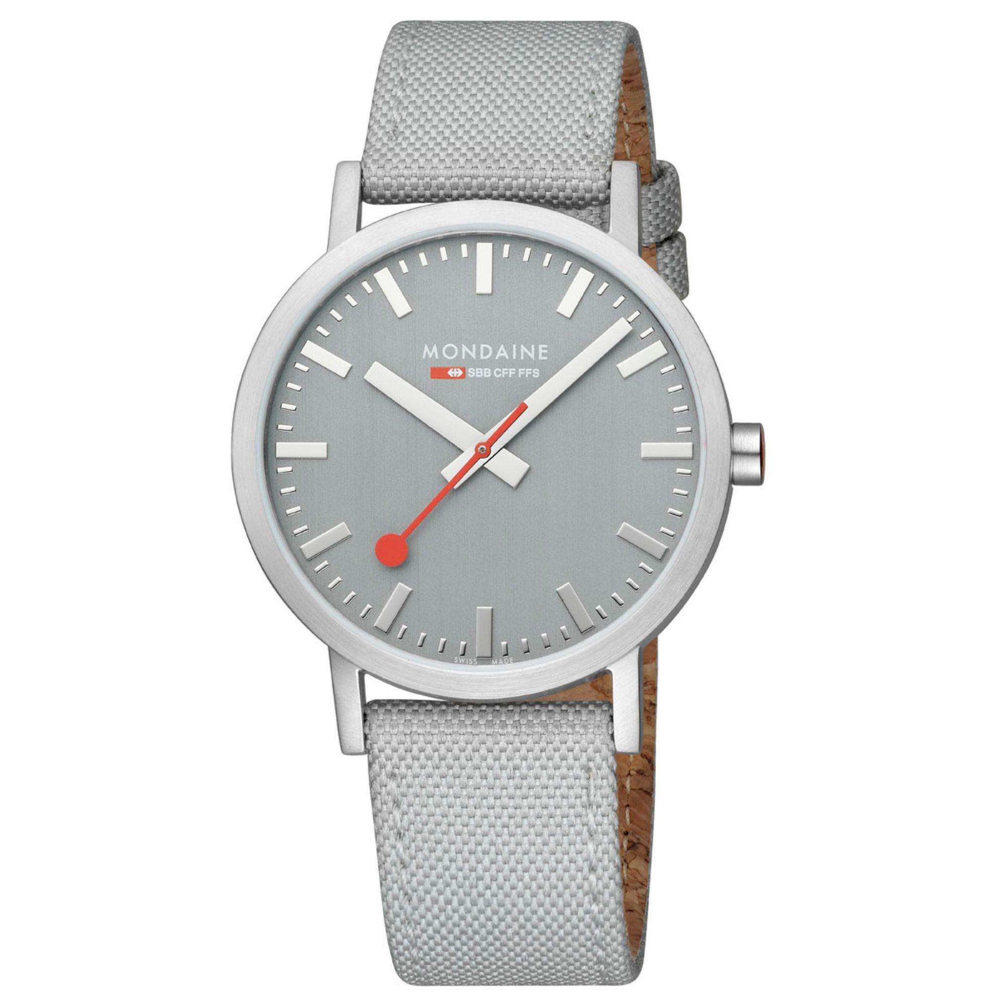 Mondaine Good Grey Classic Dial Unisex Watch A660.30360.80SBH