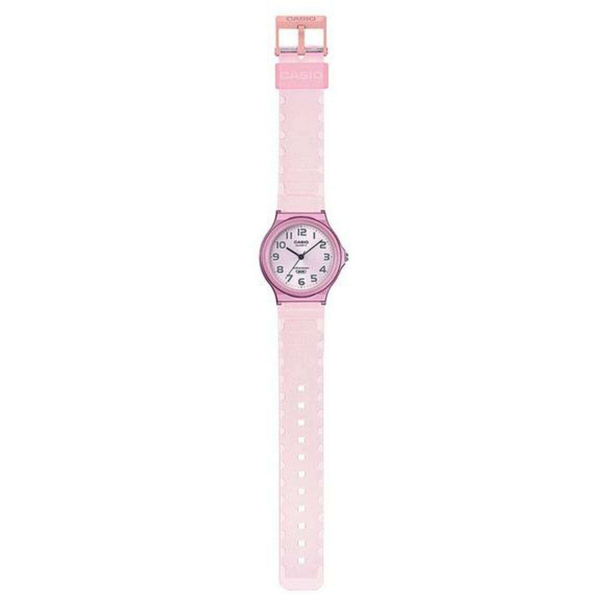 Casio Collection Pink Skeleton Series Watch MQ-24S-4BEF