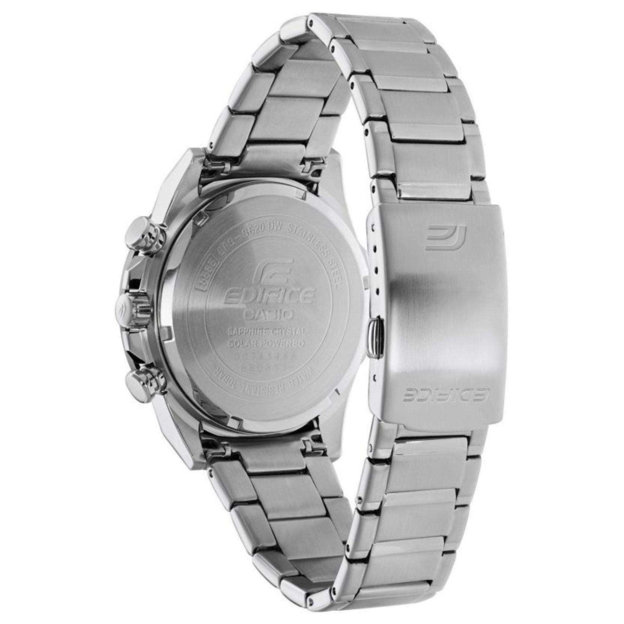 Casio Edifice Chronograph Black Dial Steel Bracelet EFS-S620DB-1AVUEF