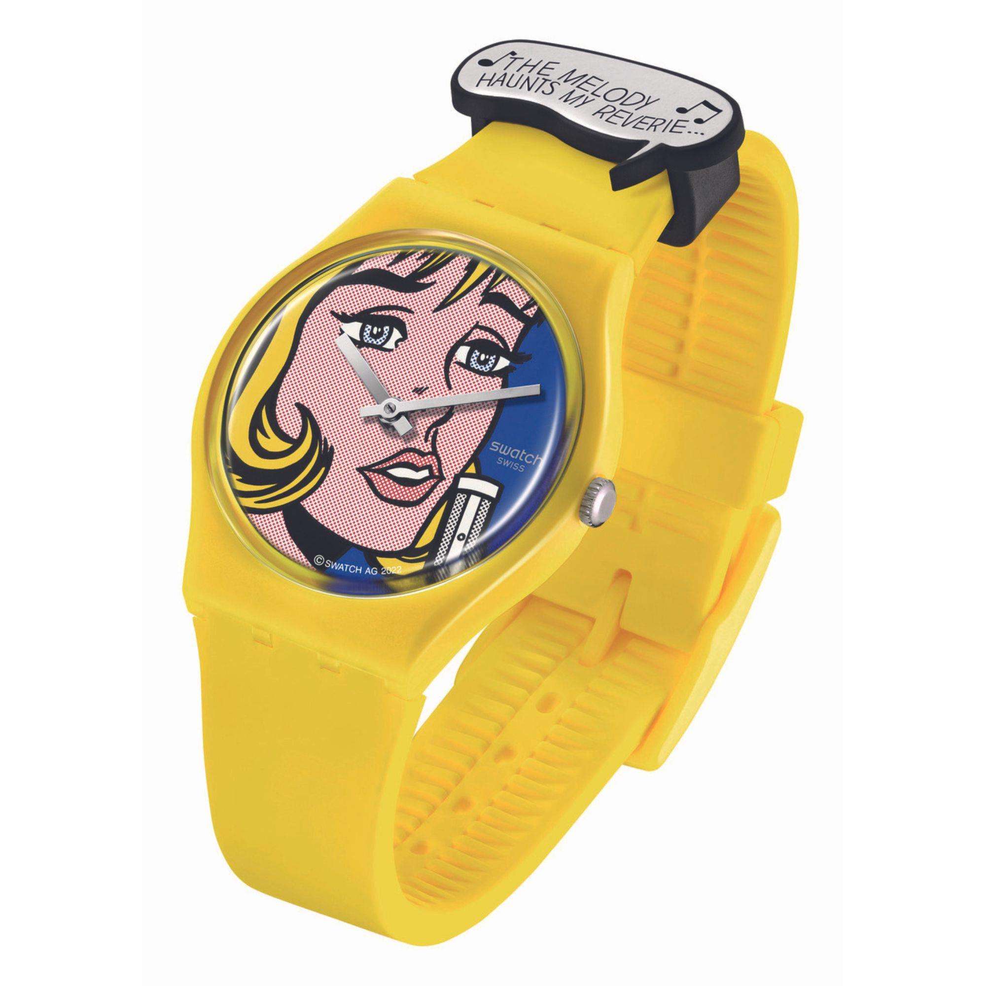 Swatch Art Journey The Reverie By Roy Lichtenstein Unisex Watch SO28Z117