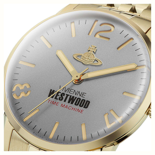 Vivienne Westwood Cadogan Grey Dial Stainless Steel Bracelet Men's Watch VV276CGGD