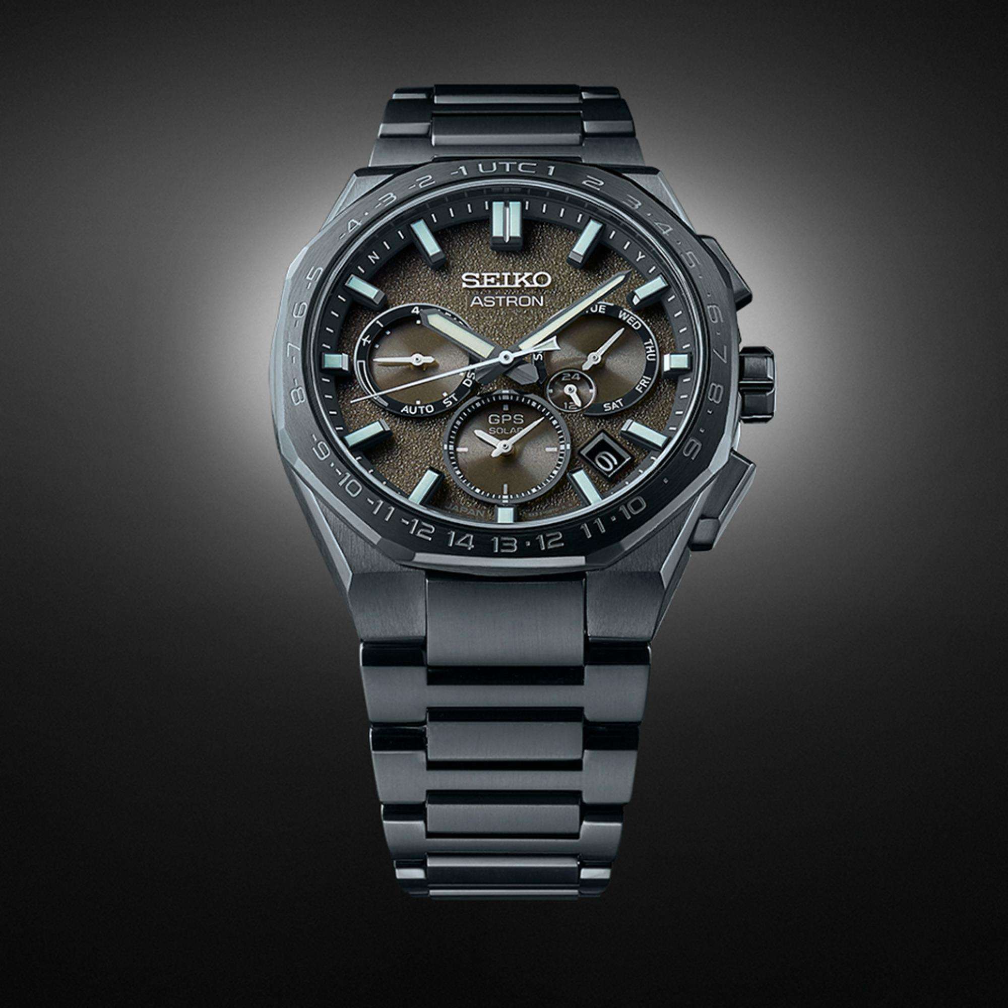 Seiko Astron Limited Edition (600 Pieces) Resident Evil Death Island 'Chris' GPS Solar Grey-Khaki Dial Men's Watch SSH129J1