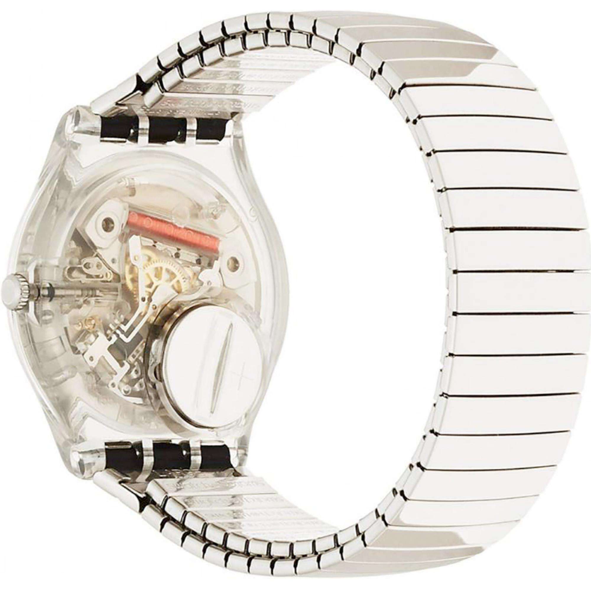 Swatch Original Gent Silverall Quartz Watch GM416A