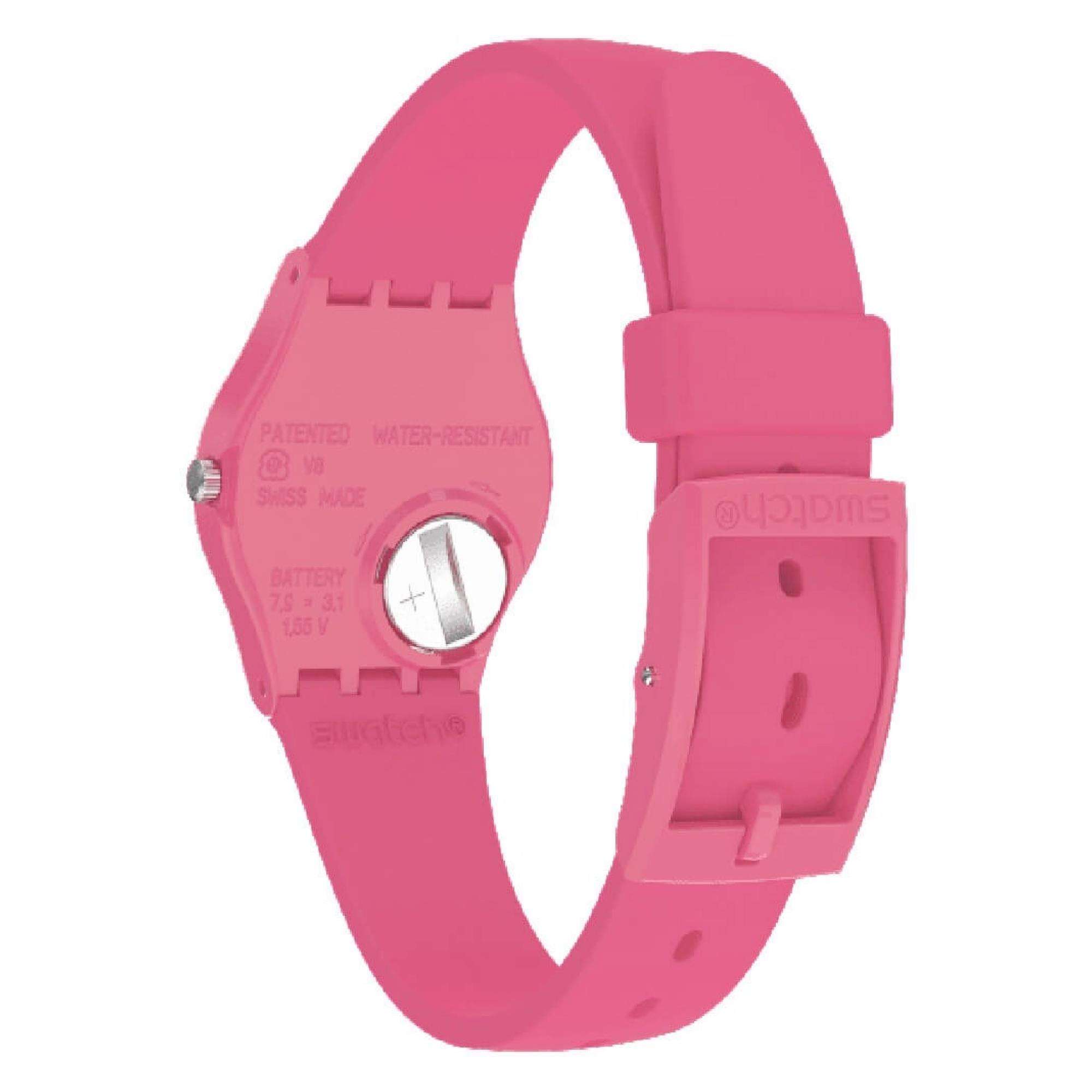 Swatch Original Lady Back To Pink Berry Ladies Watch LR123C