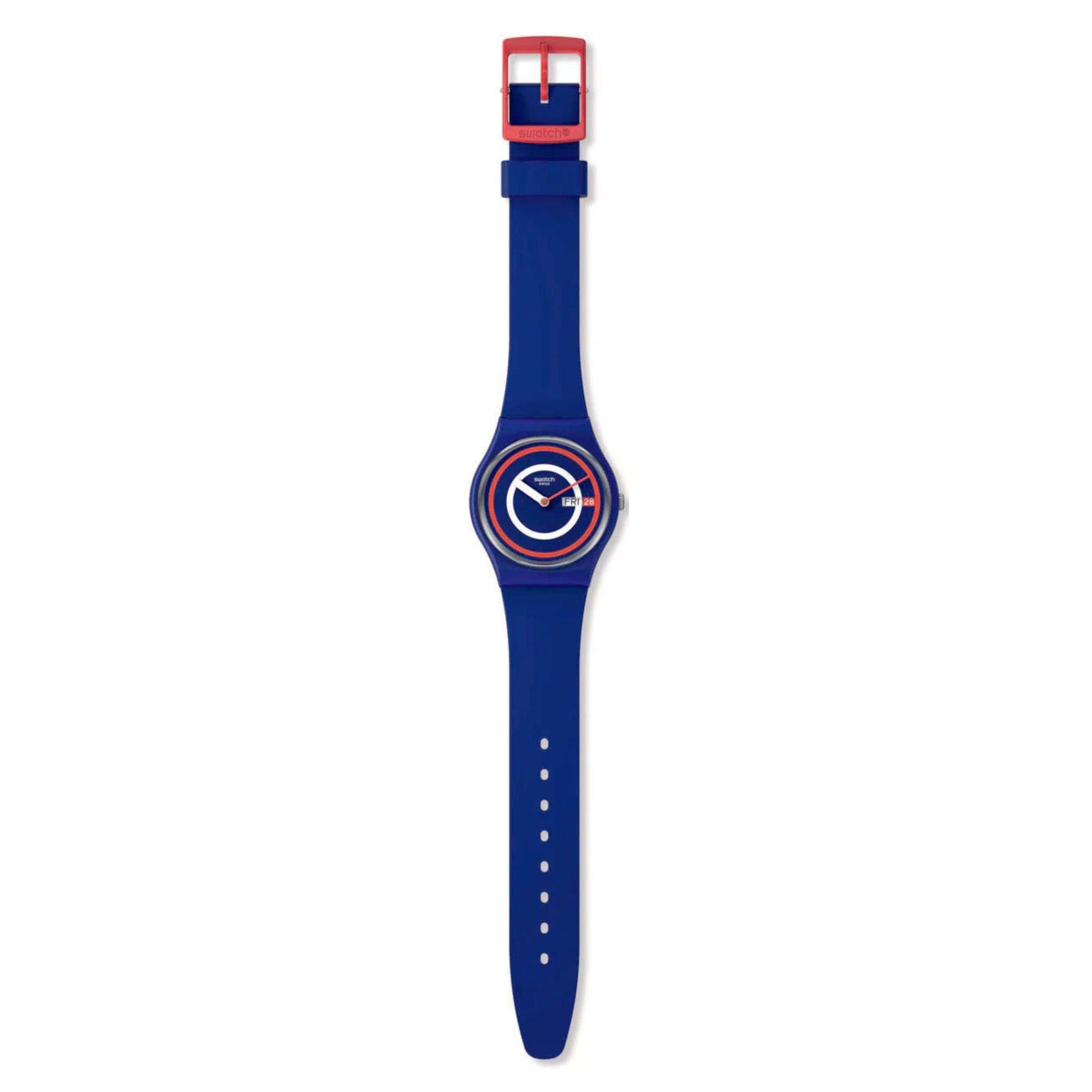 Swatch The January Collection Blue To Basics Quartz SO28N703