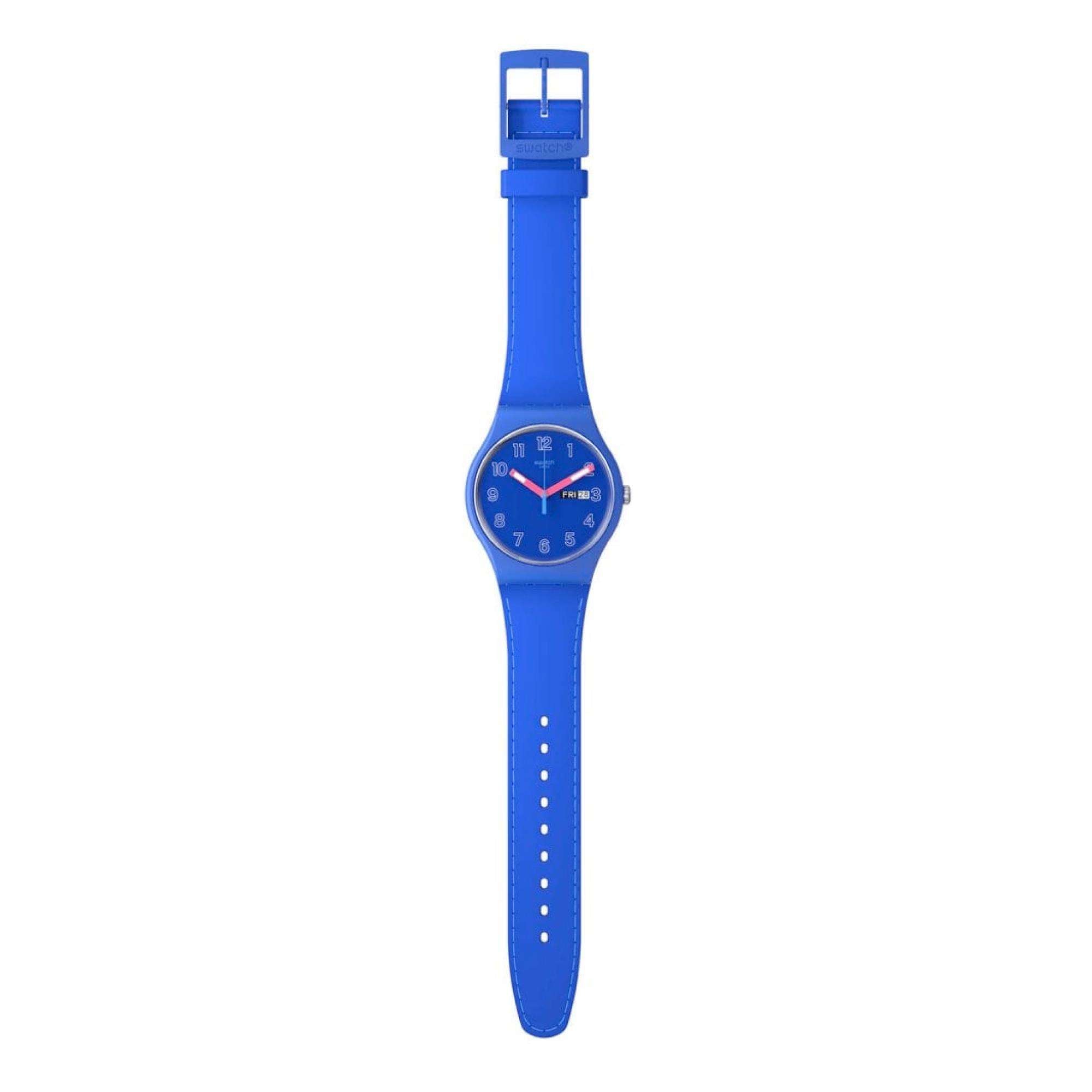 Swatch The January Collection 'Cobalt Disco' Quartz Watch SO29N705