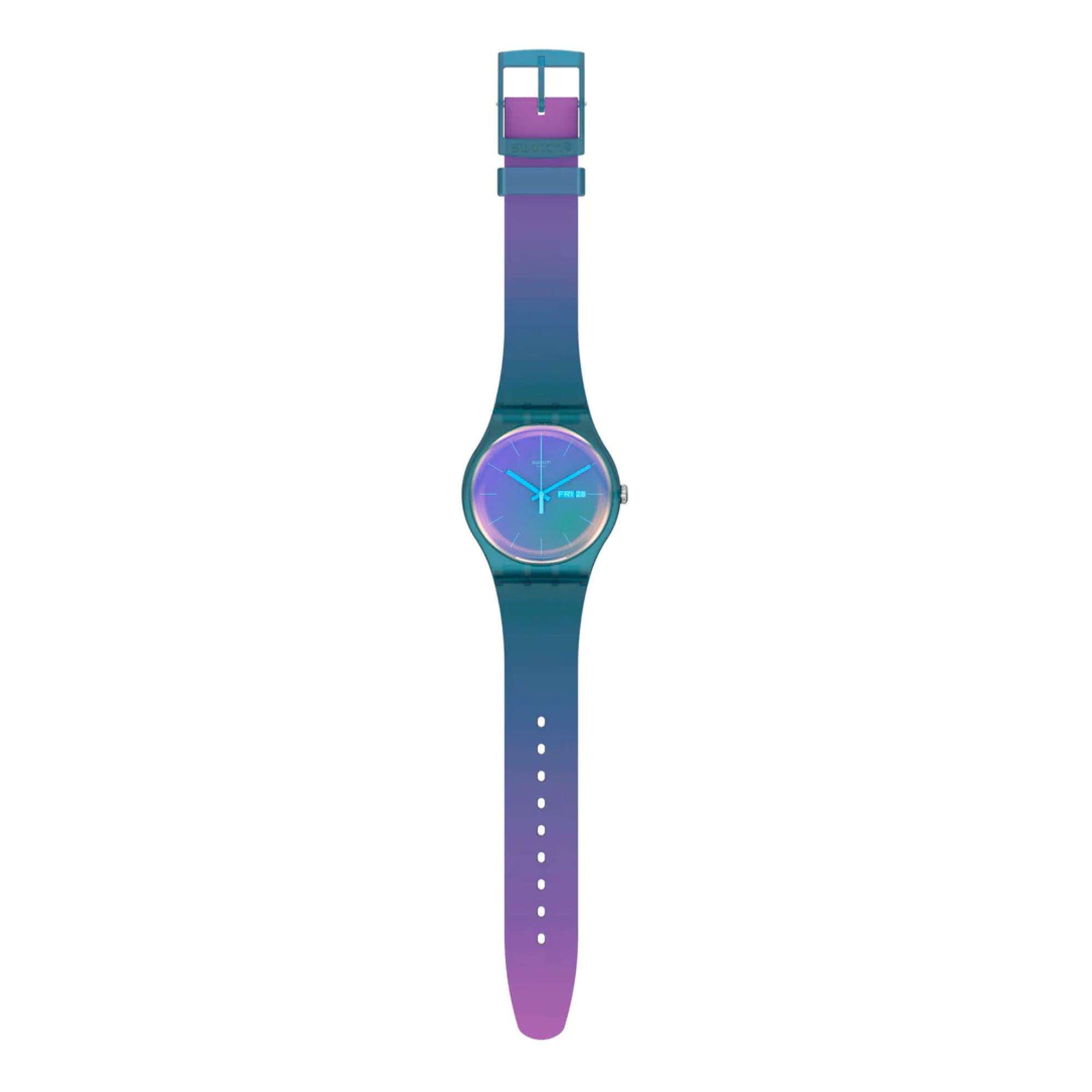 Swatch The March Collection 'Fade To Pink' Quartz Ladies Watch SO29N707
