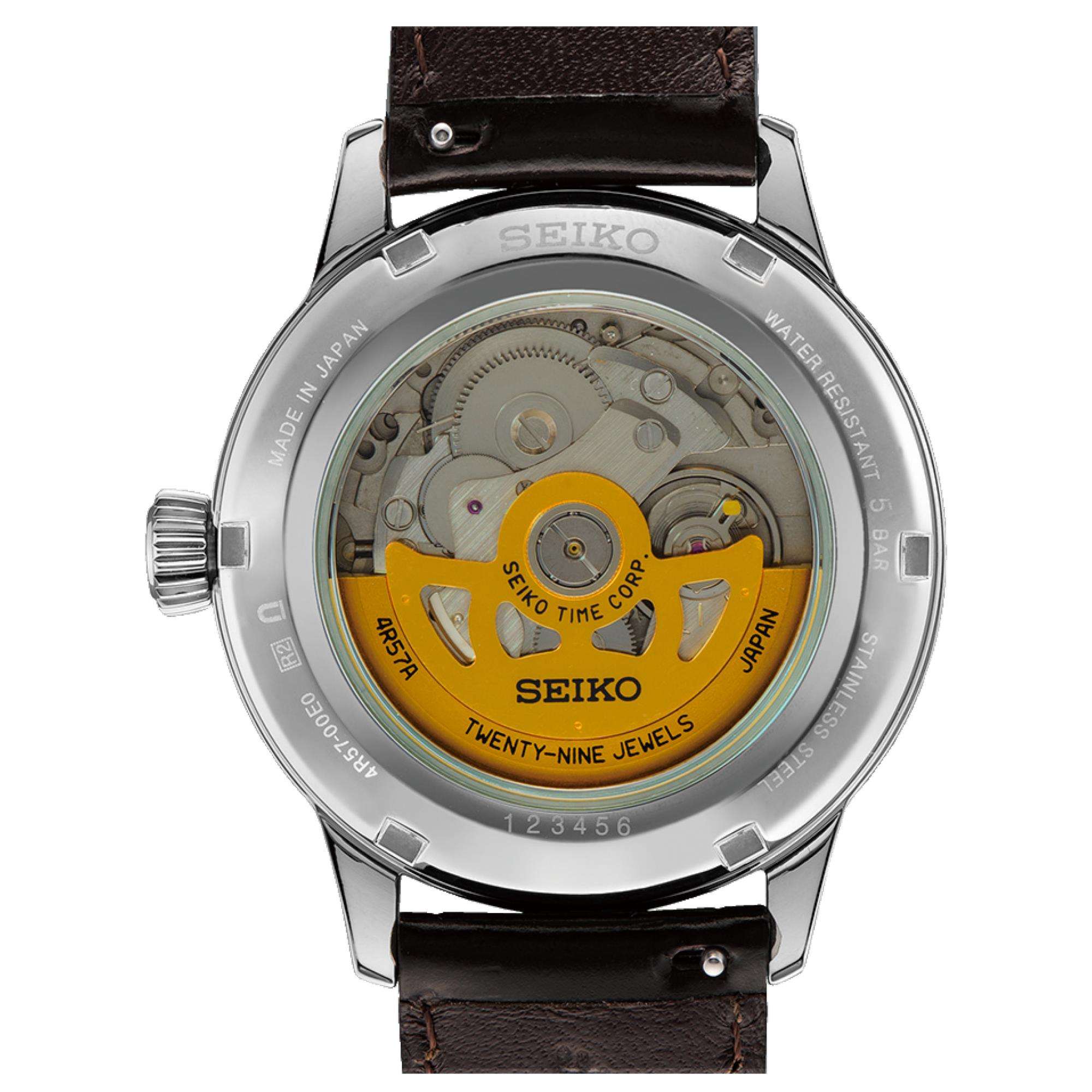 Seiko Presage Cocktail Time 'Midnight Mockingbird' Green Dial Men's Watch SSA459J1