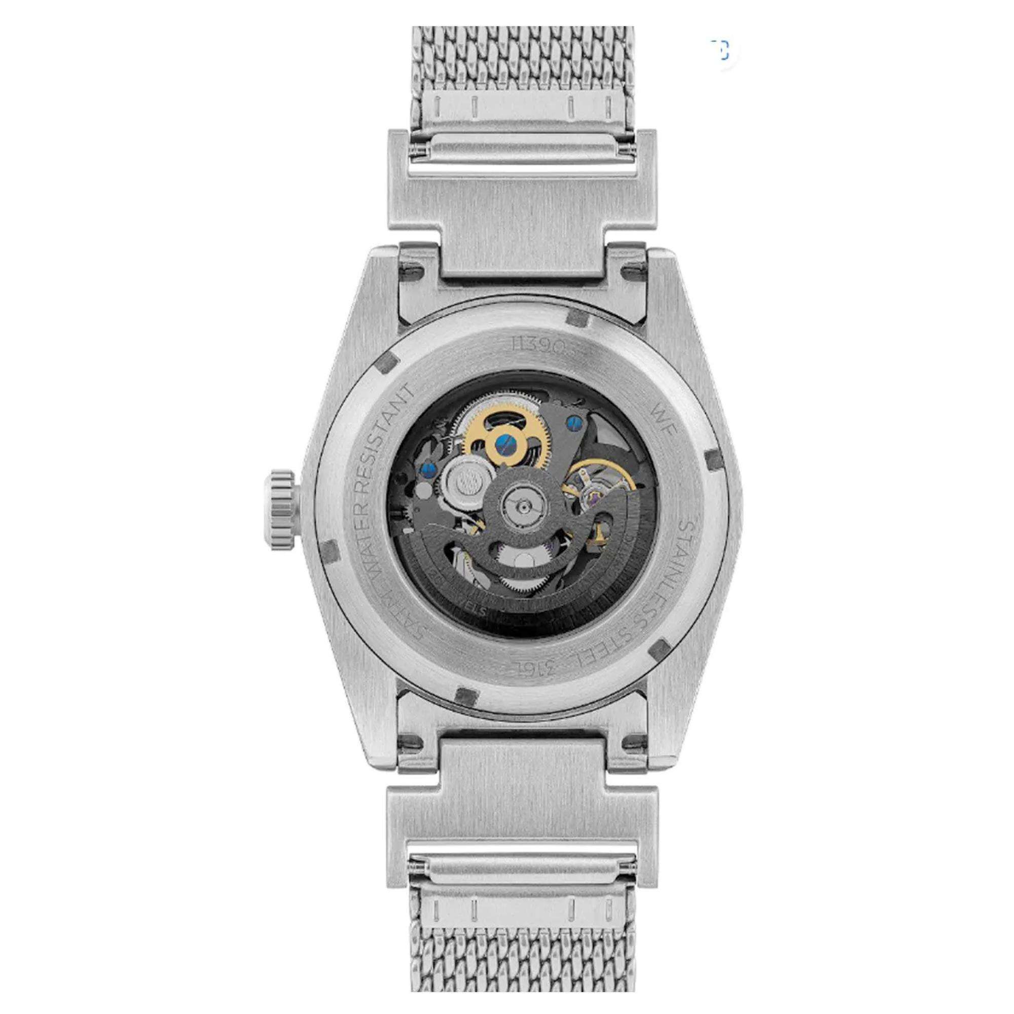 Ingersoll The Scovill 1892 Automatic Black Dial Steel Bracelet Men's Watch I13903