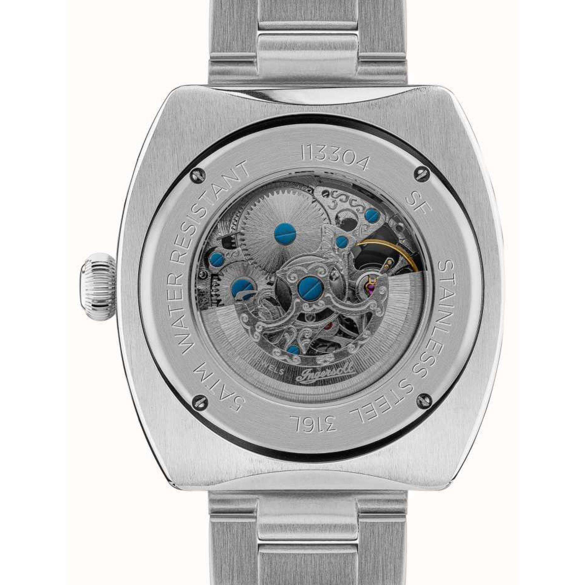 Ingersoll The Michigan 1892 Automatic Men's Watch Grey Dial Silver Stainless Steel Bracelet I13304