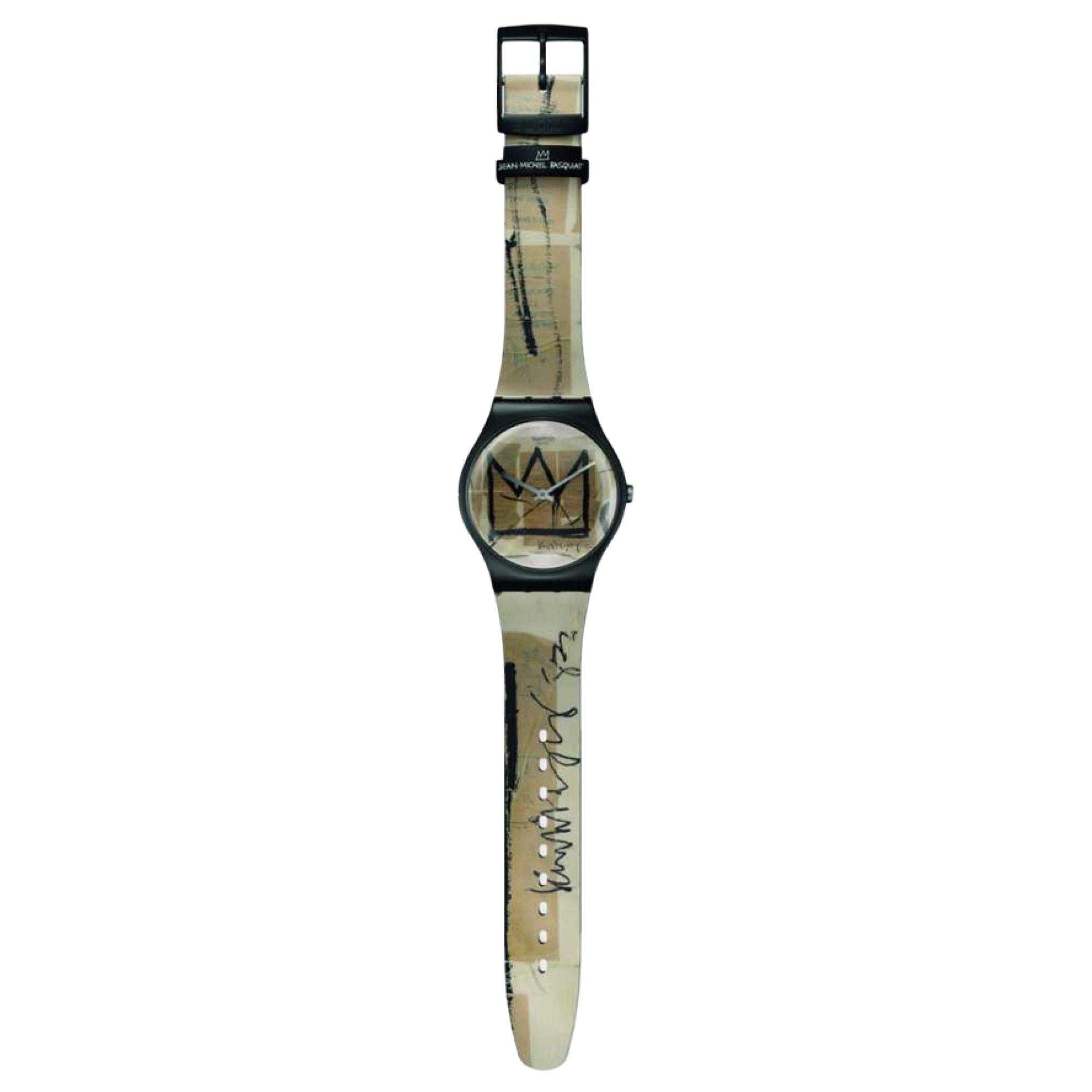 Swatch Art Journey 'Untitled By Jean-Michel Basquiat' Quartz Watch SUOZ355