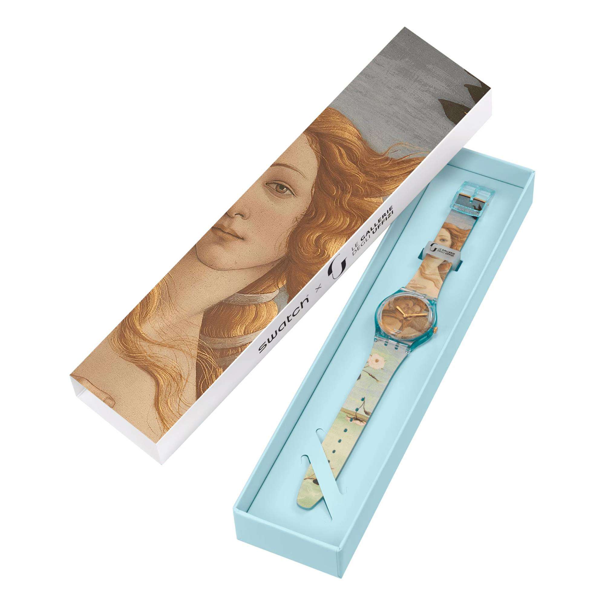 Swatch Art Journey Nascita Di Venere Quartz Watch GZ360