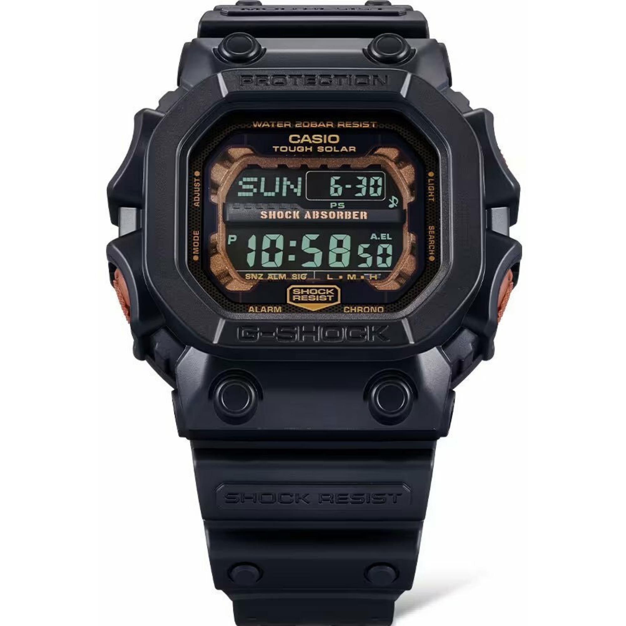 Casio Digital Quartz Men’s Watch with Durable Plastic Strap GX-56RC-1ER