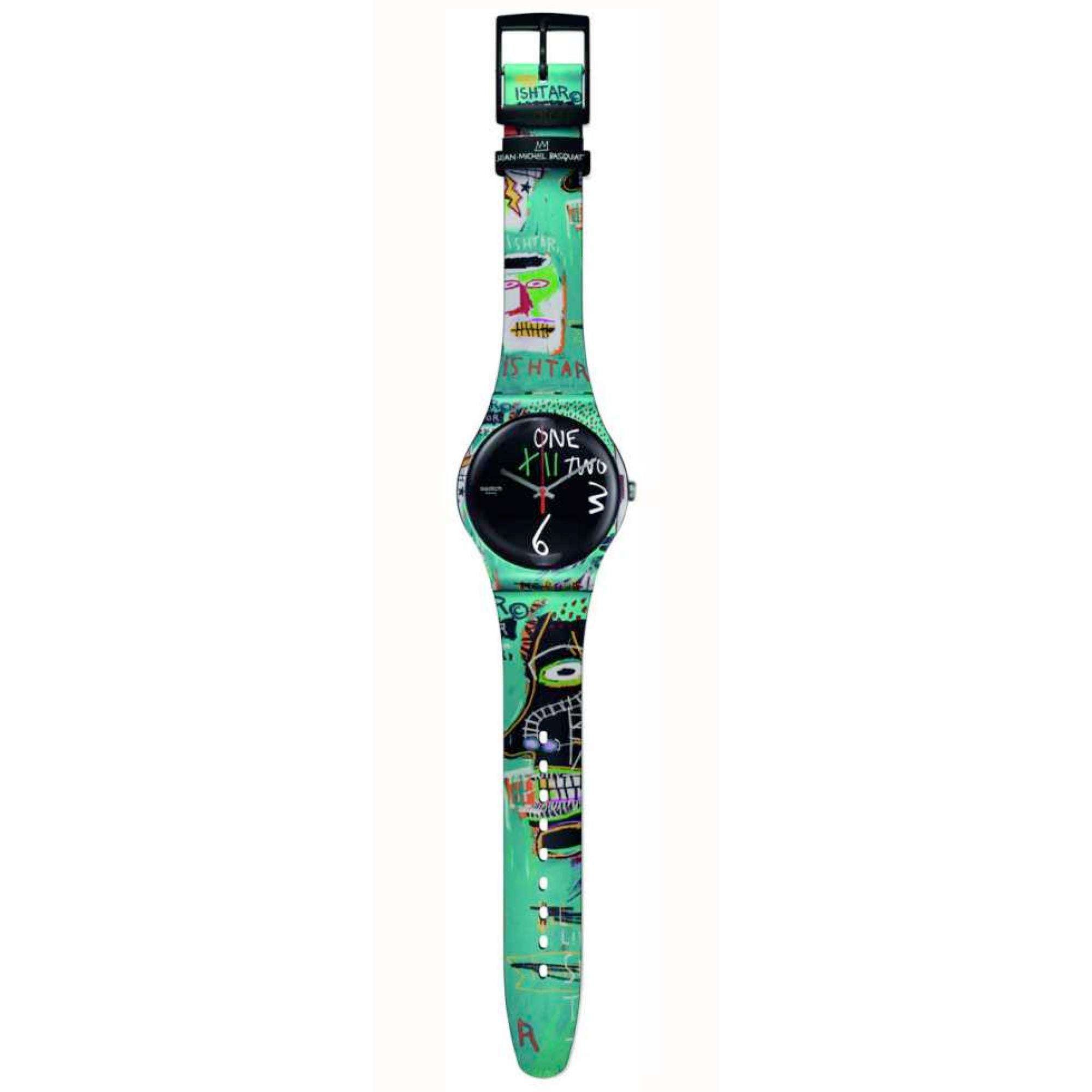Swatch 'Ishtar By Jean-Michel Basquiat' Art Journey SUOZ356