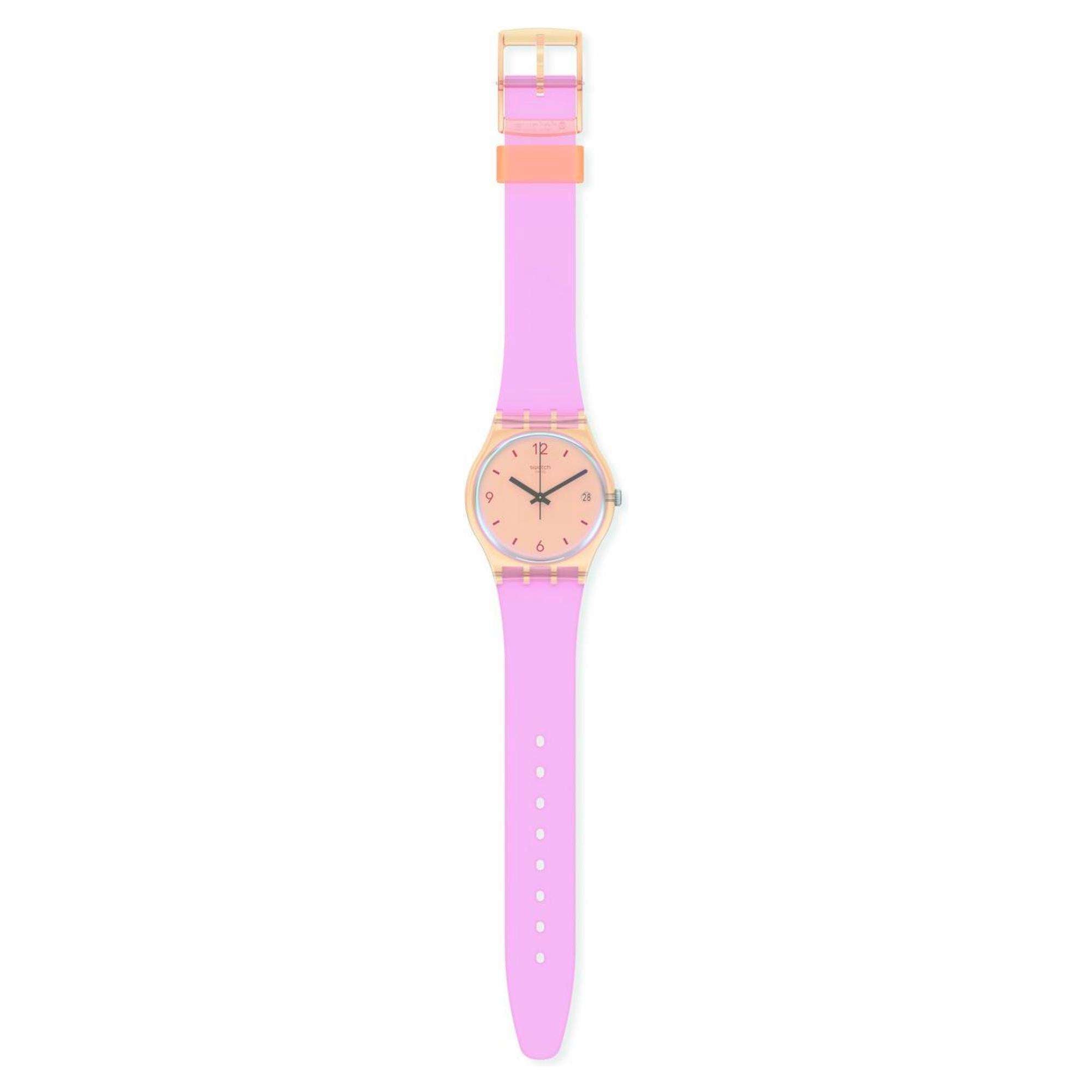 Swatch Coral Dreams Quartz Ladies Strap Watch SO28O401