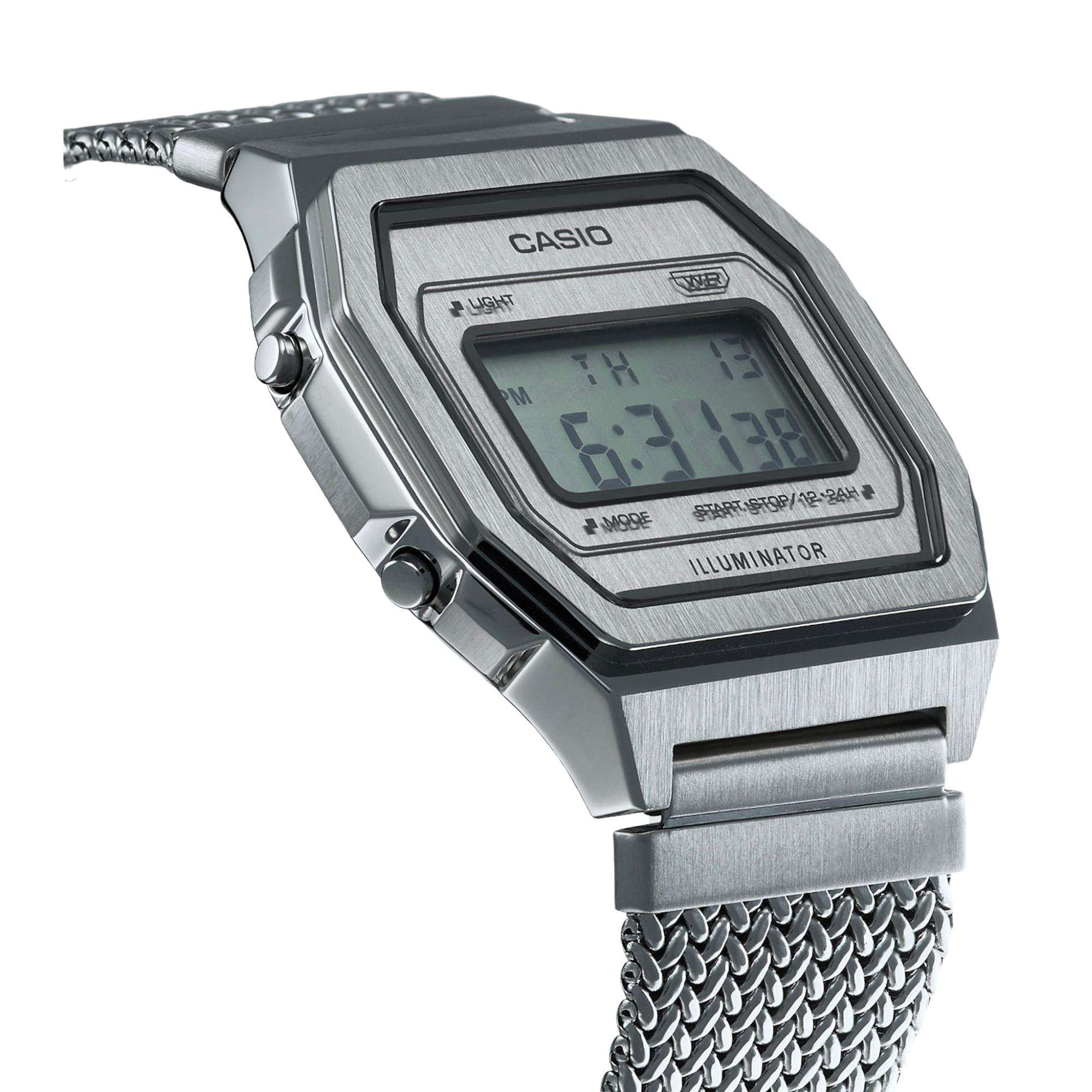 Casio Vintage Lithium Quartz Stainless Steel Watch A1000MA-7EF