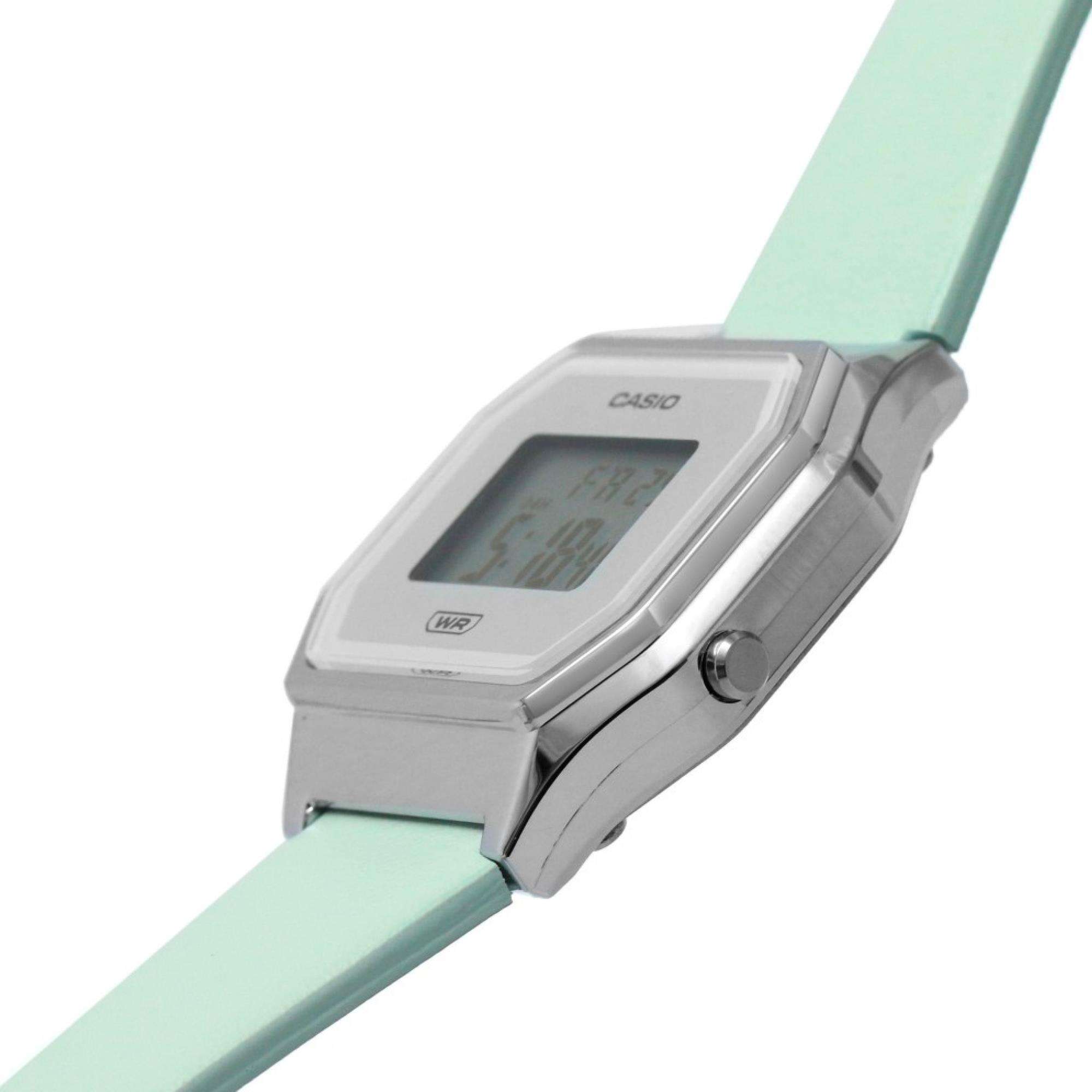 Casio Vintage Quartz Ladies Green Watch LA680WEL-3EF