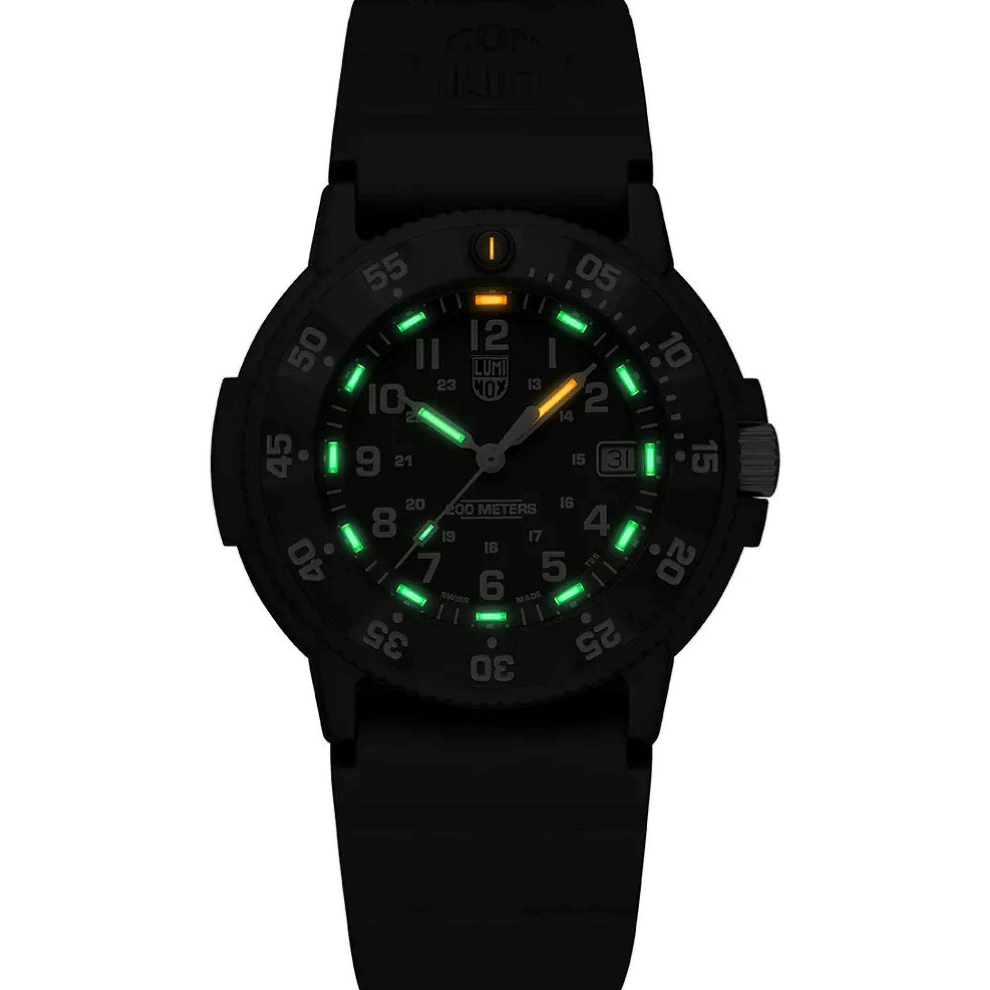 Luminox Sea Original Navy Seals 3000 Evo Series Mens Watch Green Dial XS.3013.EVO.S