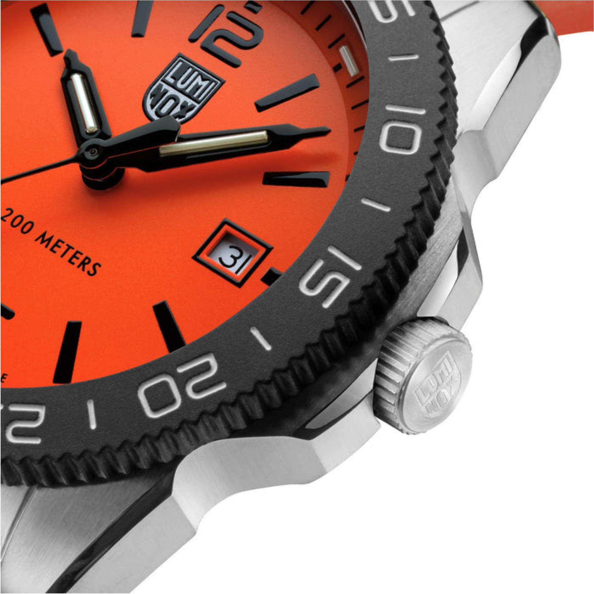 Luminox Sea Pacific Diver Orange Dial Men's Watch XS.3129