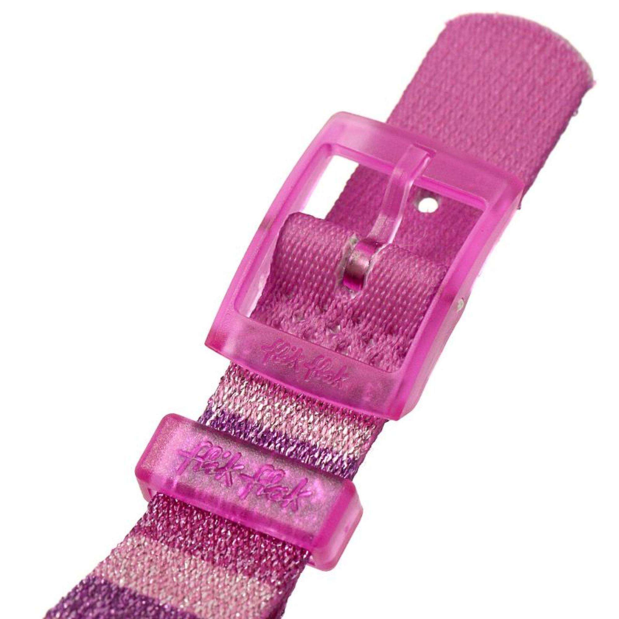 Flik Flak Childrens Stripy Glitter Colour My Life Watch FPNP127