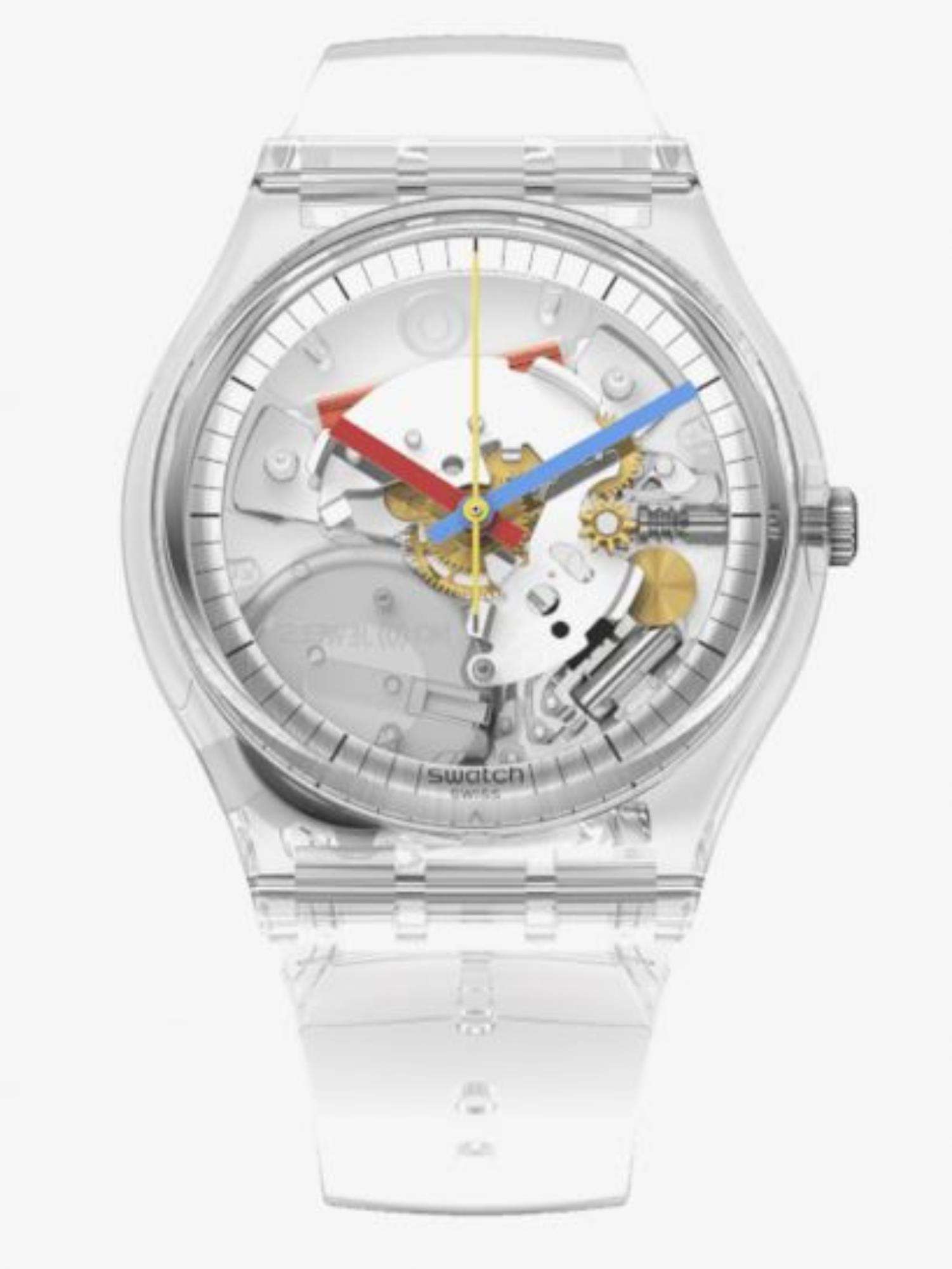 Swatch CLEARLY GENT Original Unisex Watch SO28K100-S06