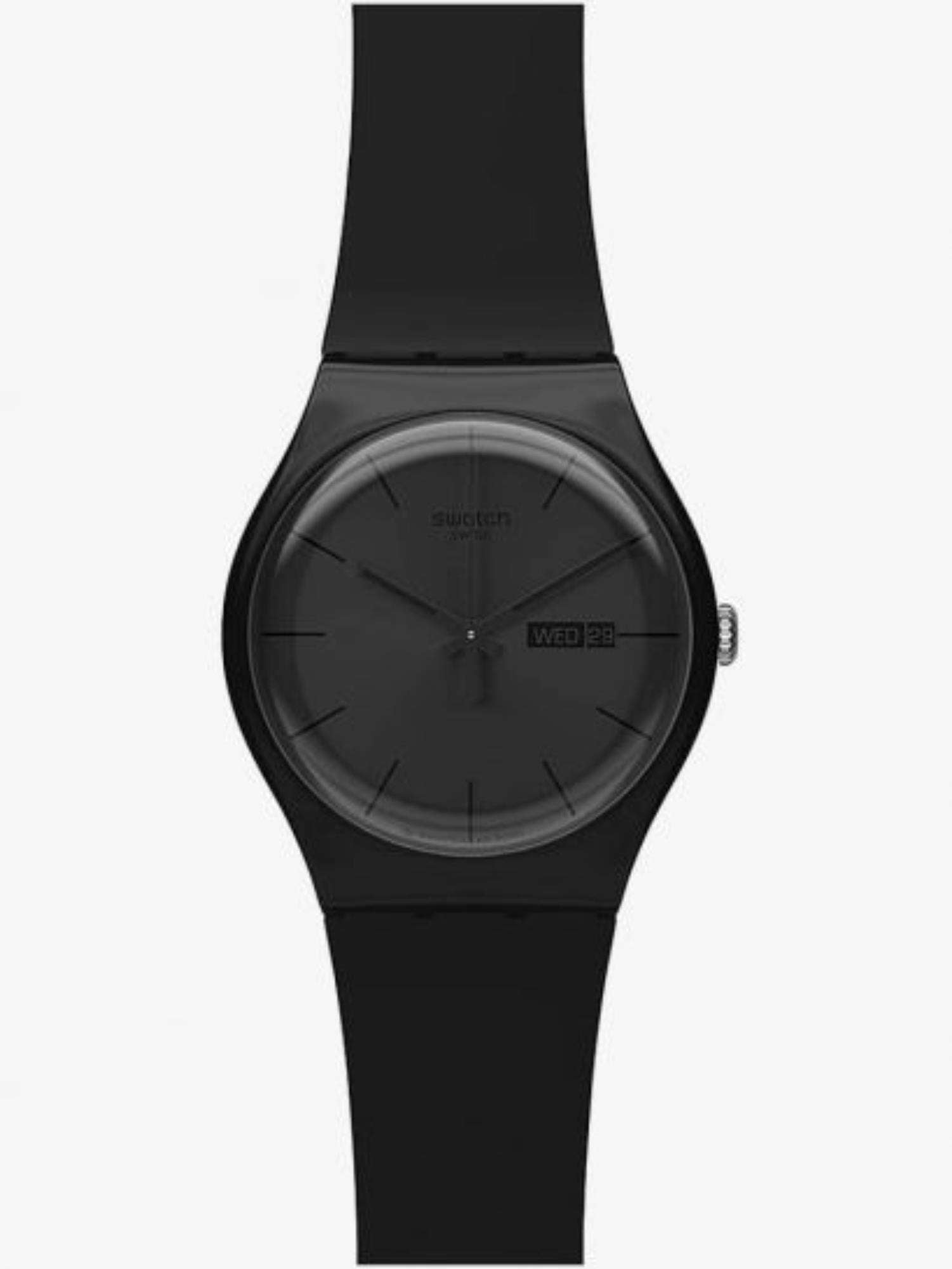 Swatch BLACK REBEL AGAIN New Gent Watch SO29B706