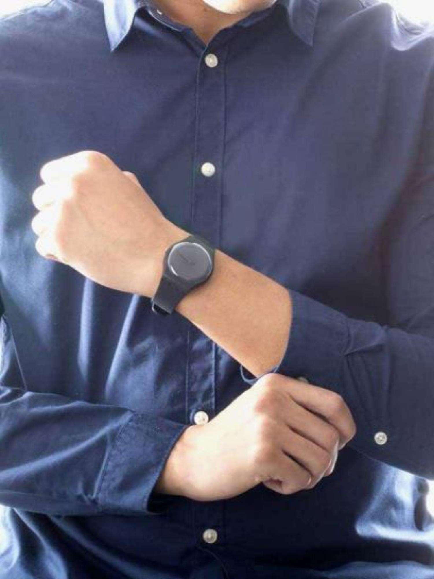 Swatch BLACK REBEL AGAIN New Gent Watch SO29B706