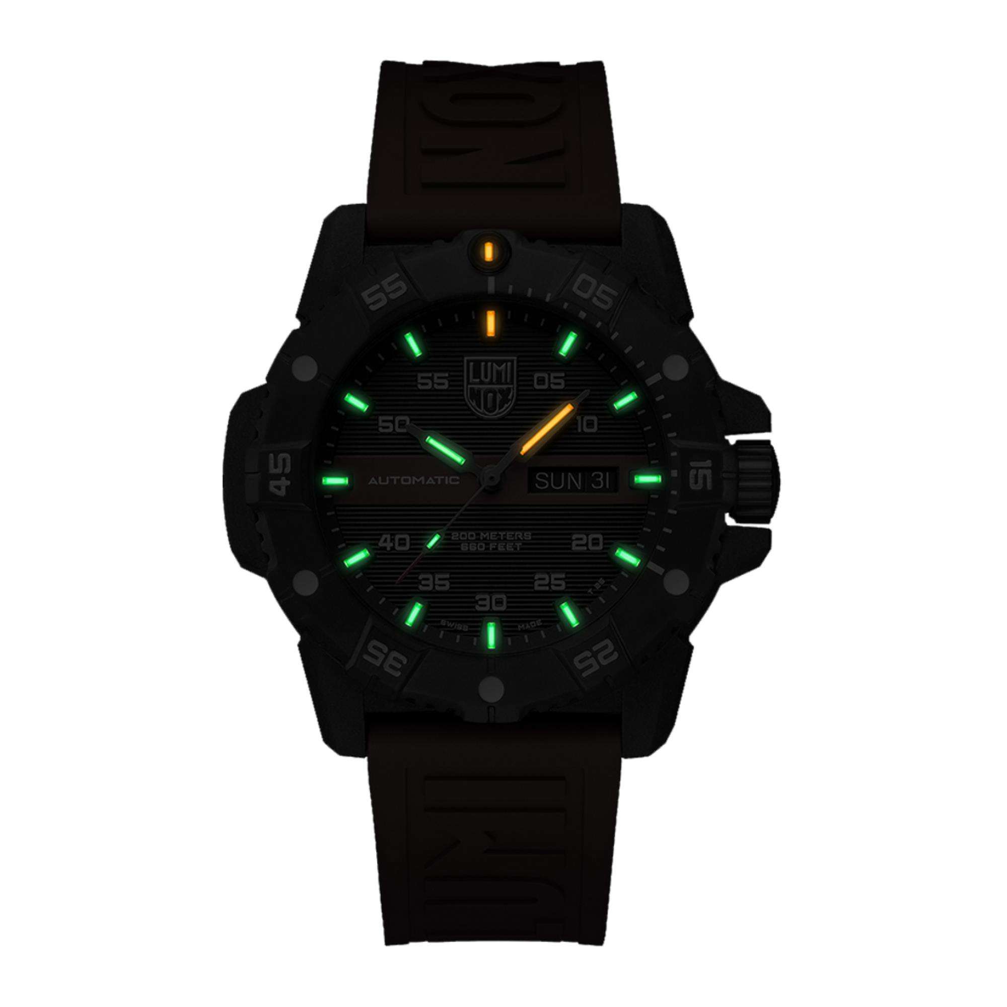 LUMINOX MASTER CARBON SEAL Black Dial AUTOMATIC 3860 SERIES XS.3876.RB