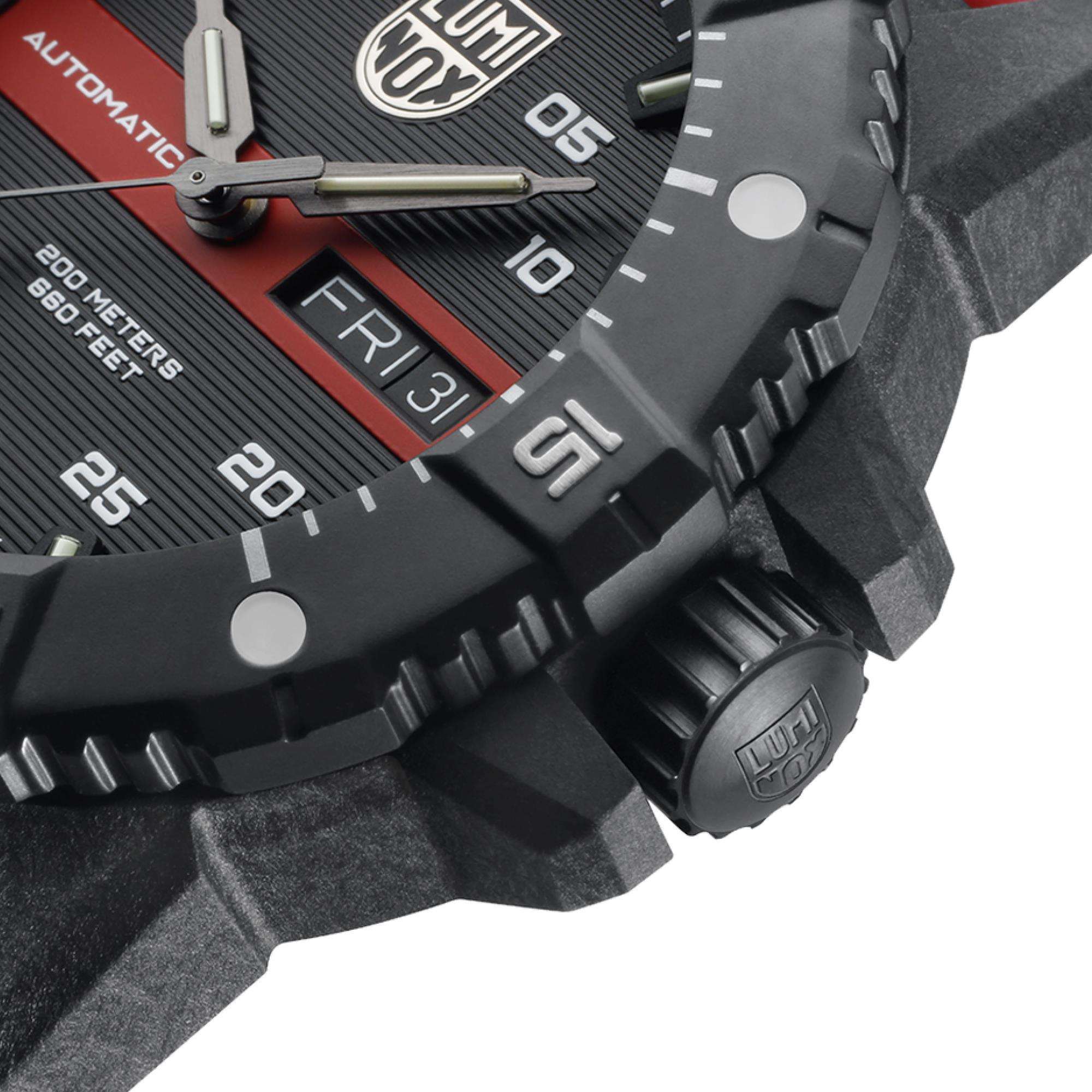 LUMINOX MASTER CARBON SEAL Black Dial AUTOMATIC 3860 SERIES XS.3876.RB