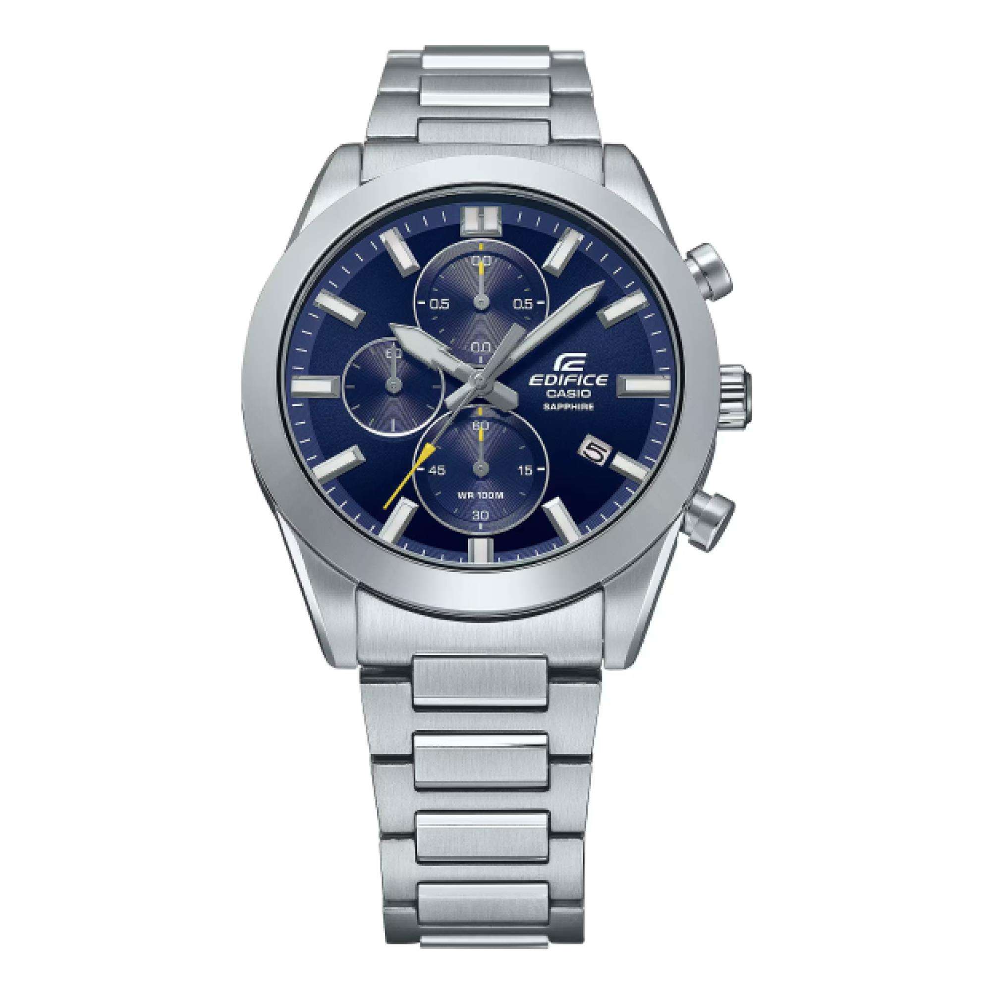 Casio Edifice Classic Blue Dial Mens Watch EFB-710D-2AVUEF