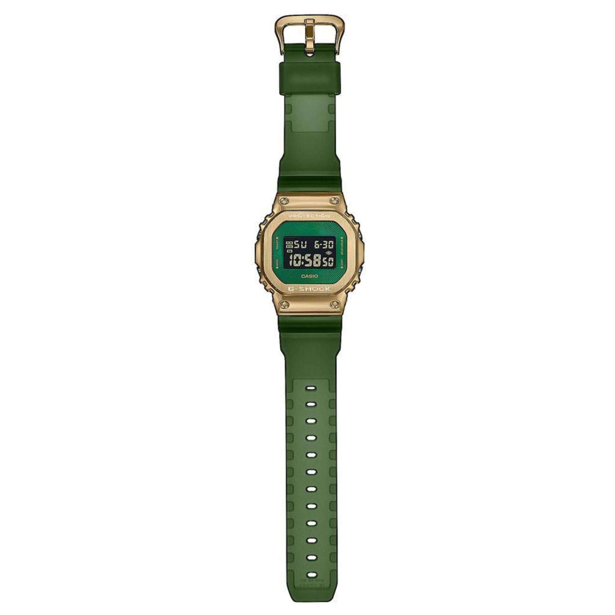 Casio G-Shock Green & Gold Men's Watch GM-5600CL-3ER