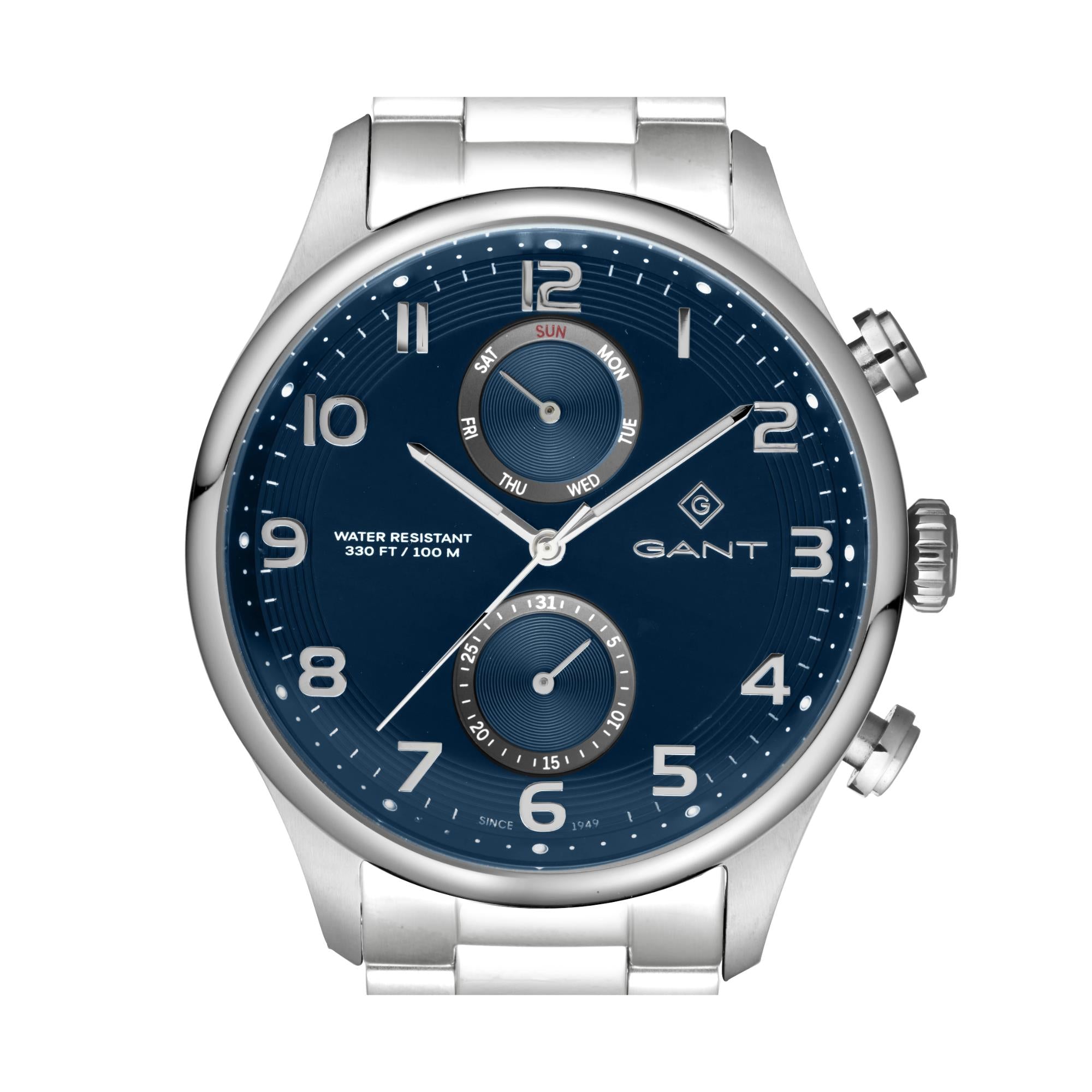 Gant Southampton Quartz Blue Chronograph Dial Steel Bracelet Men's Watch G175003