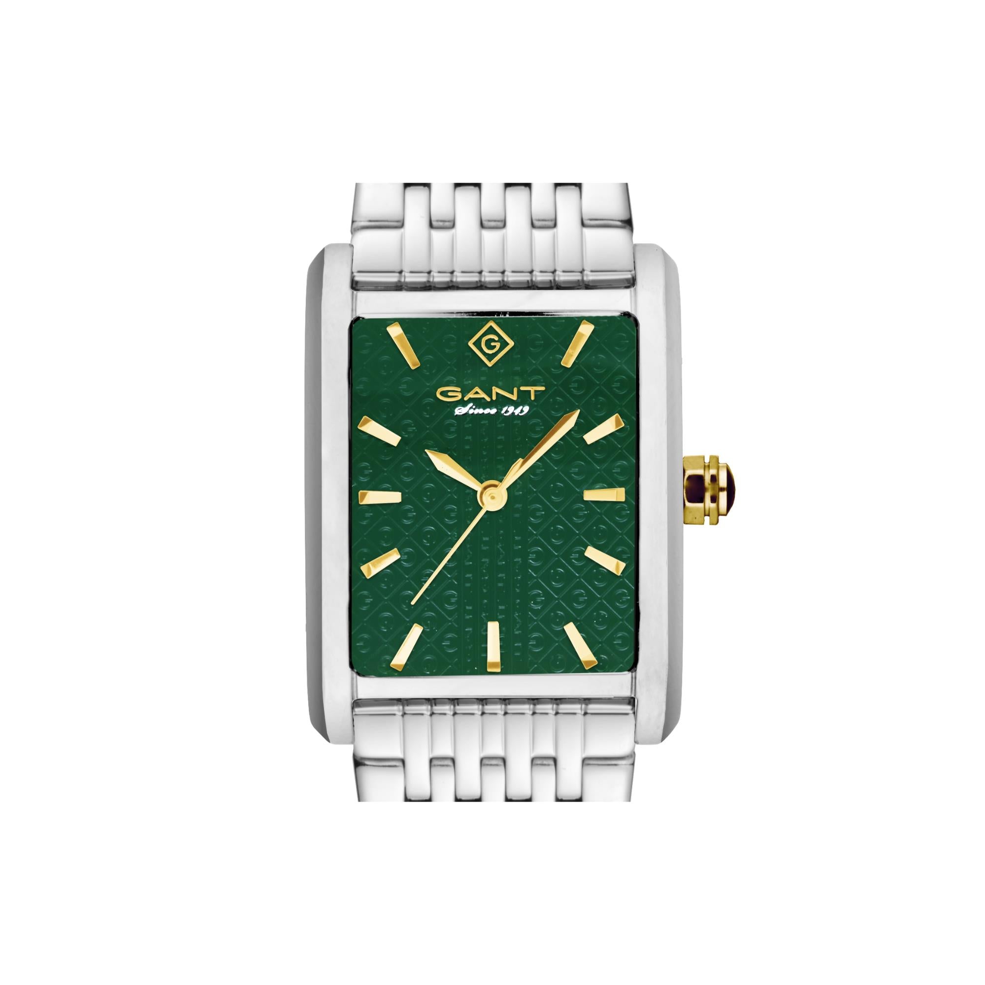 Gant Rhode Island Quartz Green Dial Steel Bracelet Ladies Watch G173007