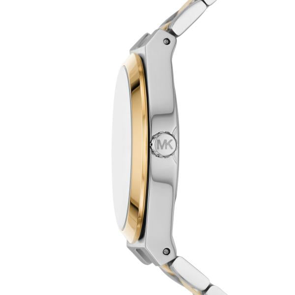 Michael Kors Lennox Stainless Steel Bracelet White Dial Women's Watch MK7464