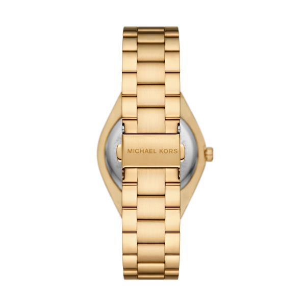 Michael Kors Lennox Gold-Tone Stainless Steel Strap Blue Dial Women's Watch MK7460