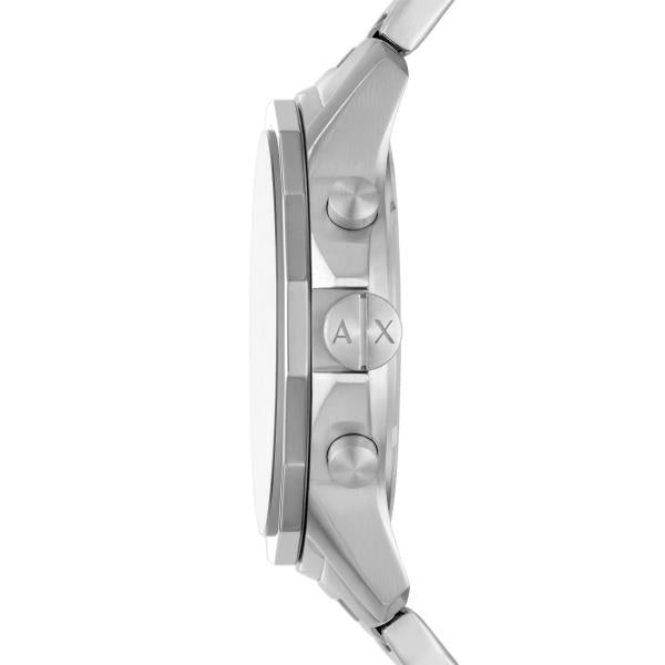 Armani Exchange Chronograph Quartz Silver Dial Steel Strap Men’s Watch AX1742
