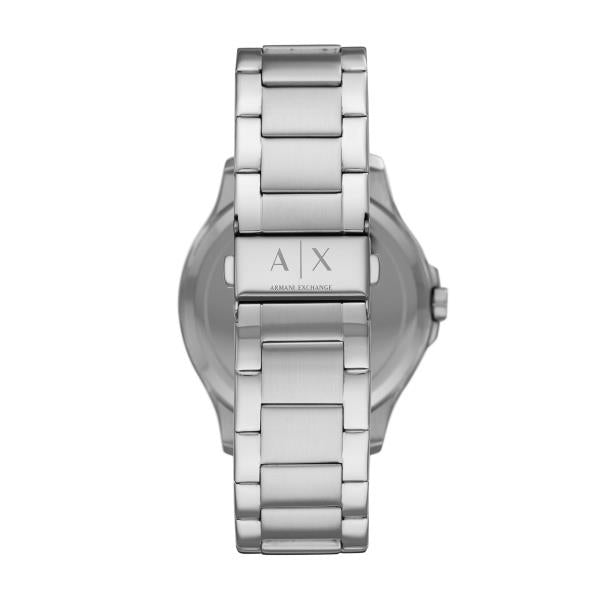 Armani Exchange Quartz Black Dial Steel Strap Men's Watch AX2103