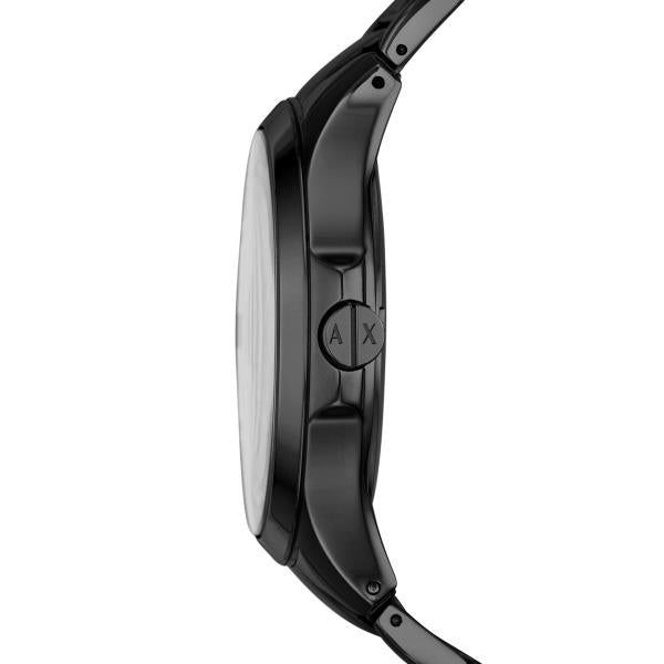 Armani Exchange Quartz Black Dial Steel Strap Men’s Watch AX2104