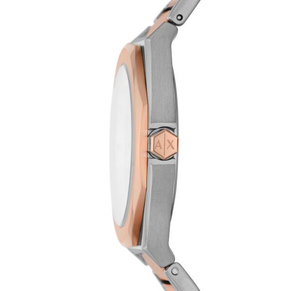 Armani Exchange Andrea Quartz Silver Dial Steel Strap Women's Watch AX4607