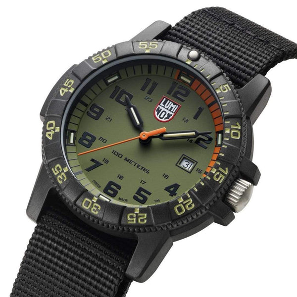 Luminox Sea Turtle Giant 0320 Series Green Dial Men's Watch XS.0337